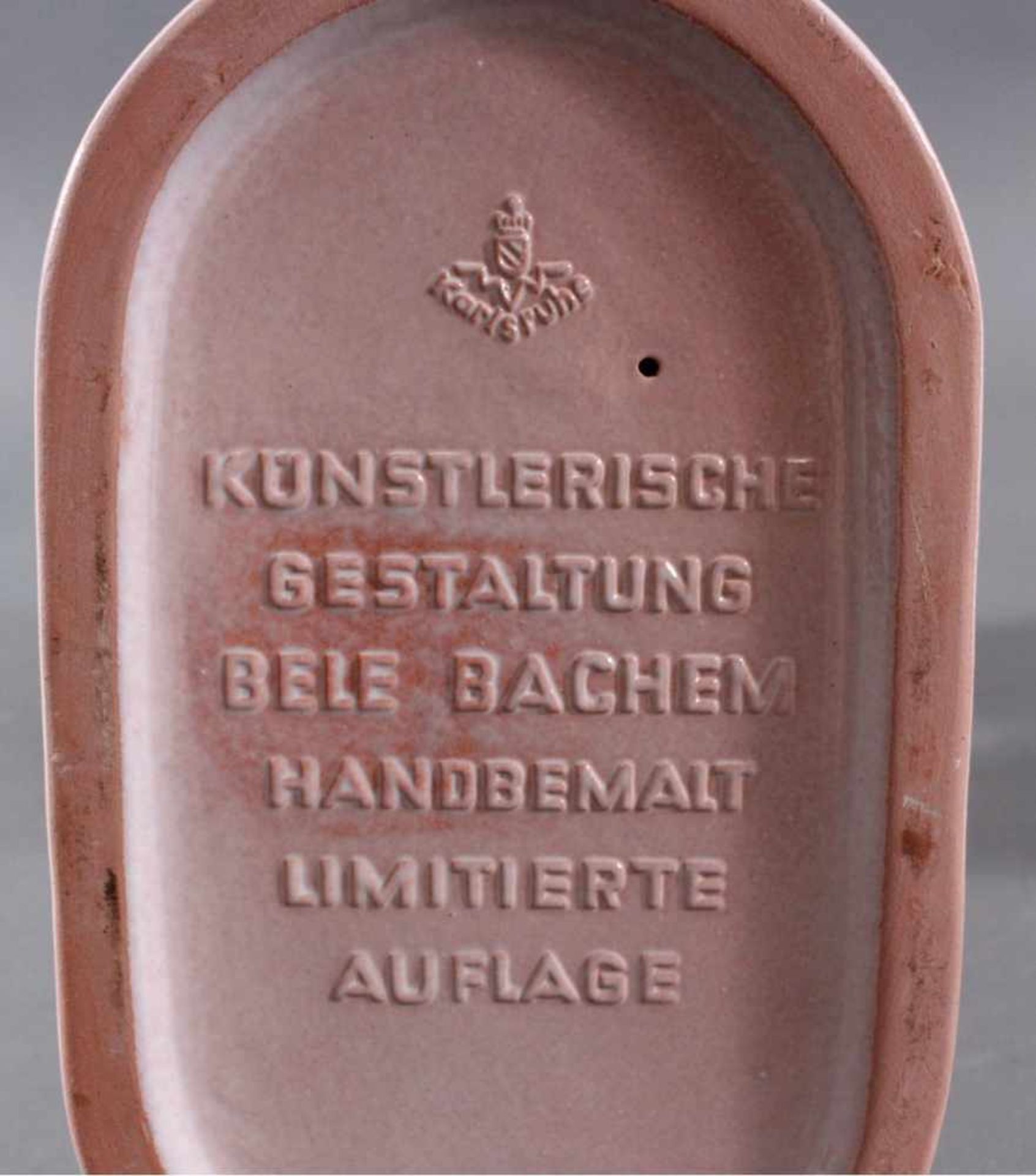 Der Kohlkopf, Karlsruher MajolikaEntwurf Bele Bachem (Düsseldorf 1916 - 2005 München),Weibliche - Bild 5 aus 5