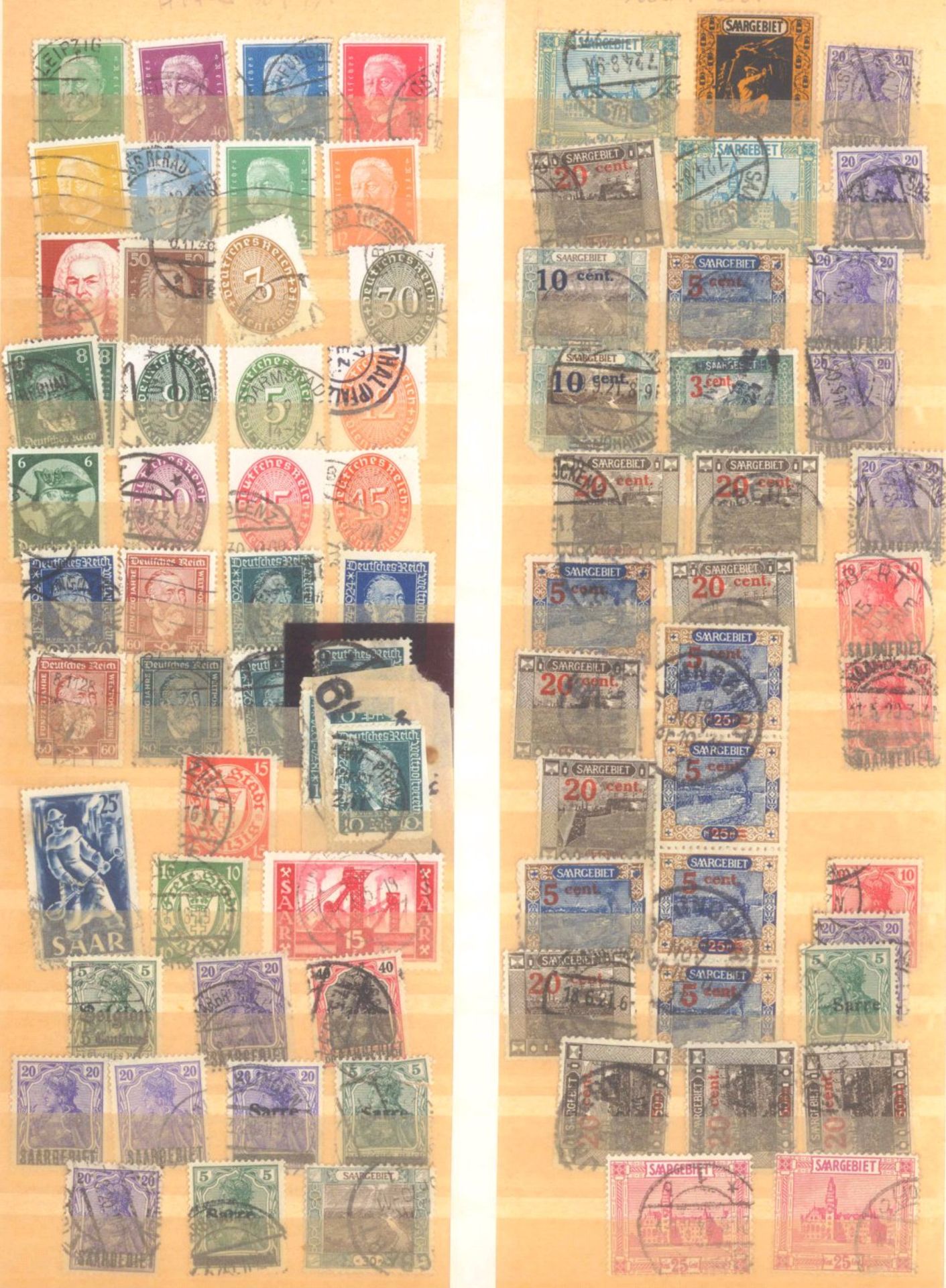 FRANKENTHALER NACHLASSuriger Nachlass mit Briefmarken und Belegen. Dabei DeutschesReich, altes - Bild 8 aus 46