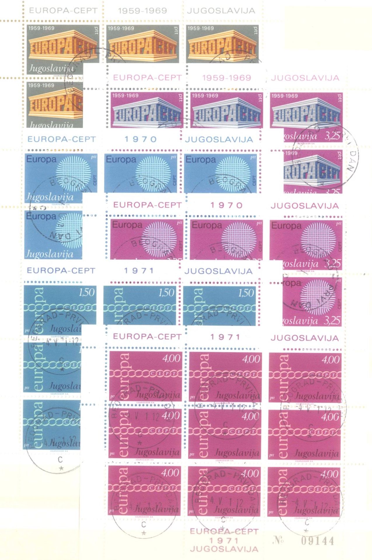 EURROPA CEPT mit SPANISCH - ANDORRA 1972saubere gestempelte Sammlung auf Steckseiten mit CEPT, - Bild 3 aus 13