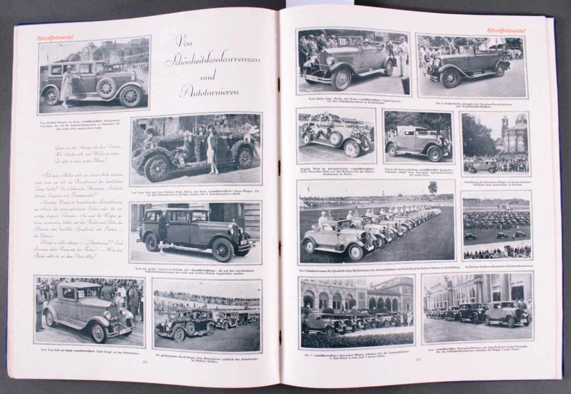 Echo Continental Jahrgang 1928Caoutschouc-Compagnie GmbH Hannover, Abbildungen und Textzum Thema - Image 7 of 7