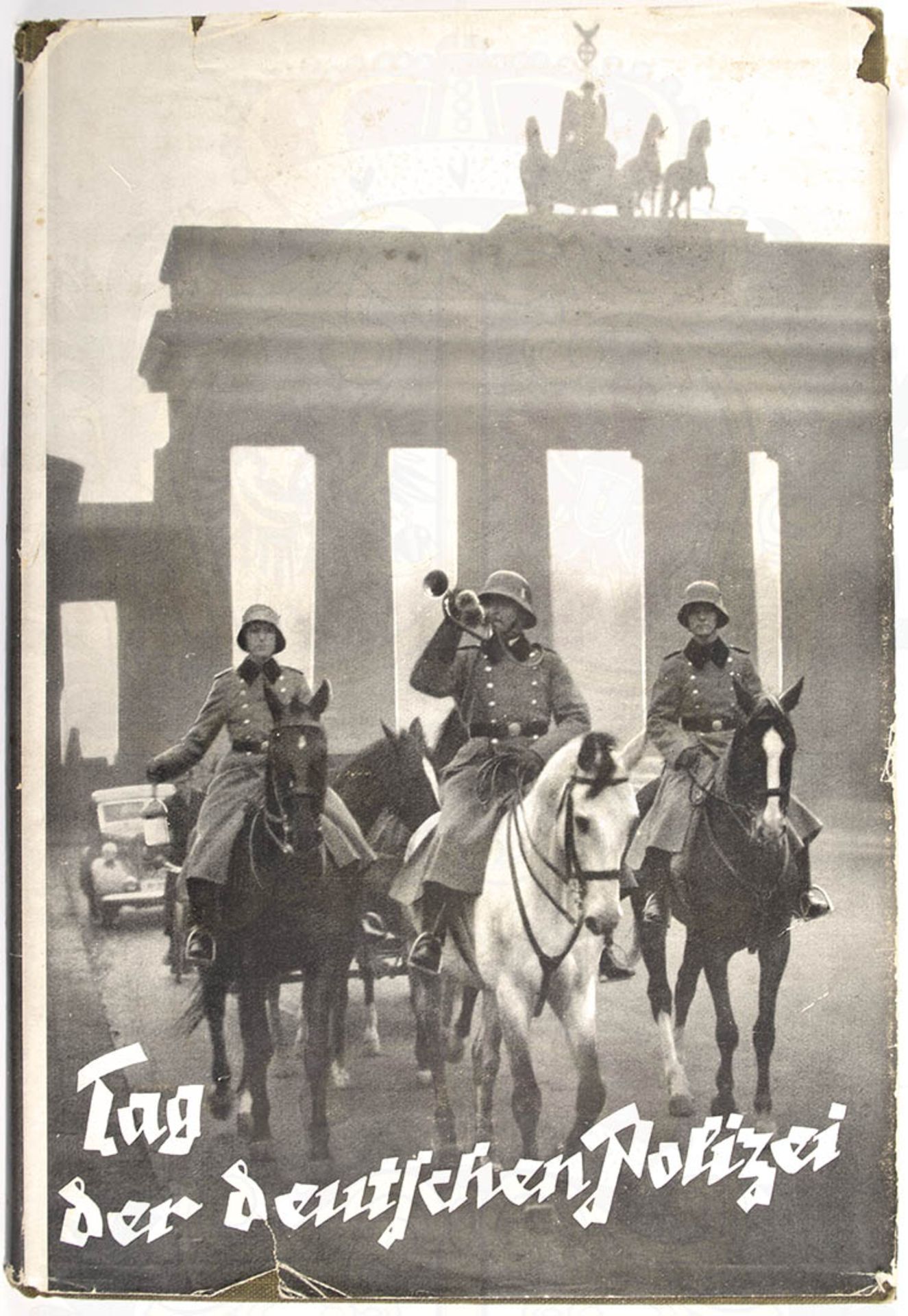 TAG DER DEUTSCHEN POLIZEI 1934, Franz Eher-Verlag München, 142 S., zahlr. Abb., tls. slb.gepr. GLn.,