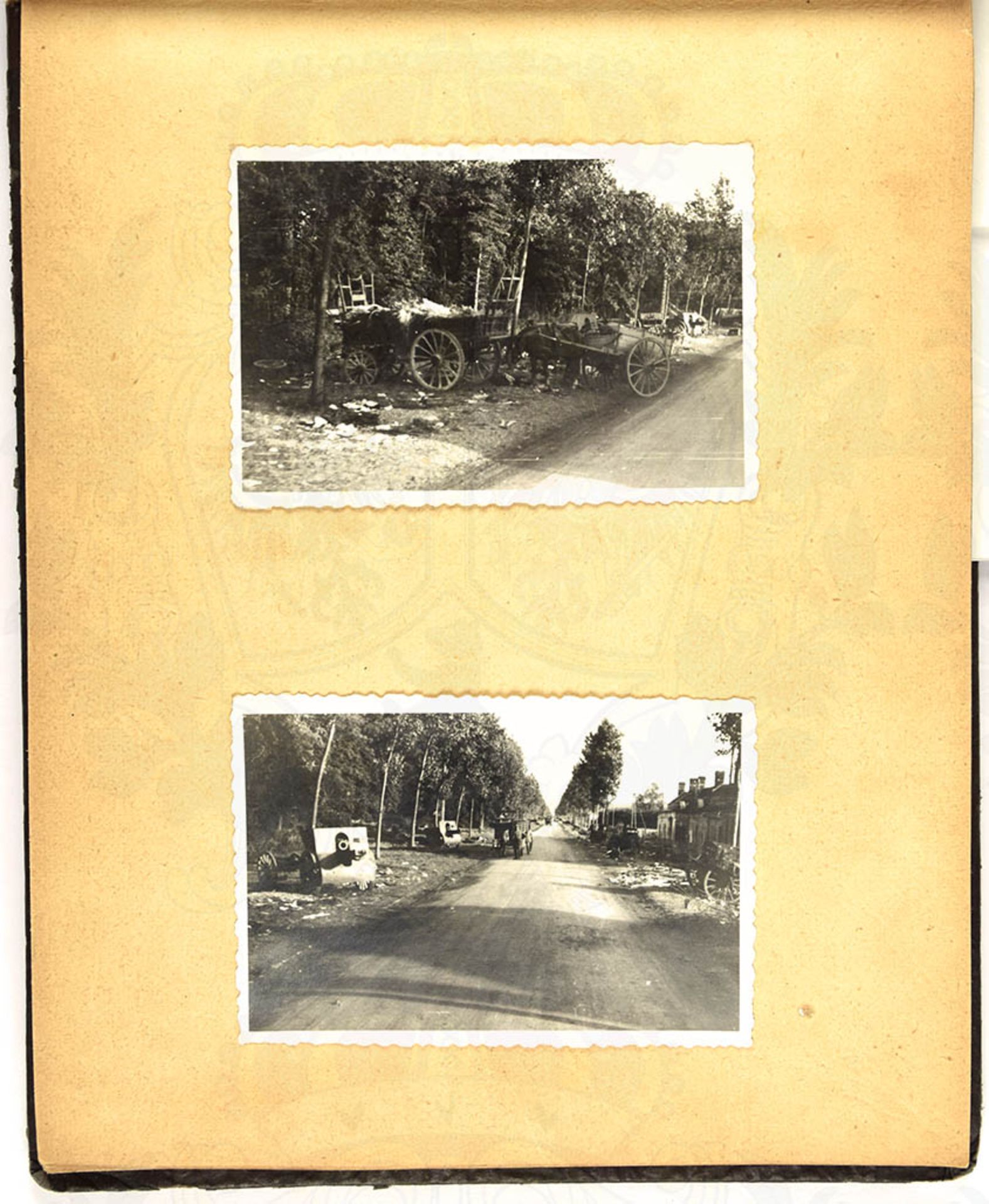 FOTOALBUM, ca. 30 Aufn., 1939/40, dabei: RAD, Abt. 7/209 (Seelbach/Schwarzwald), Arbeitseinsätze,