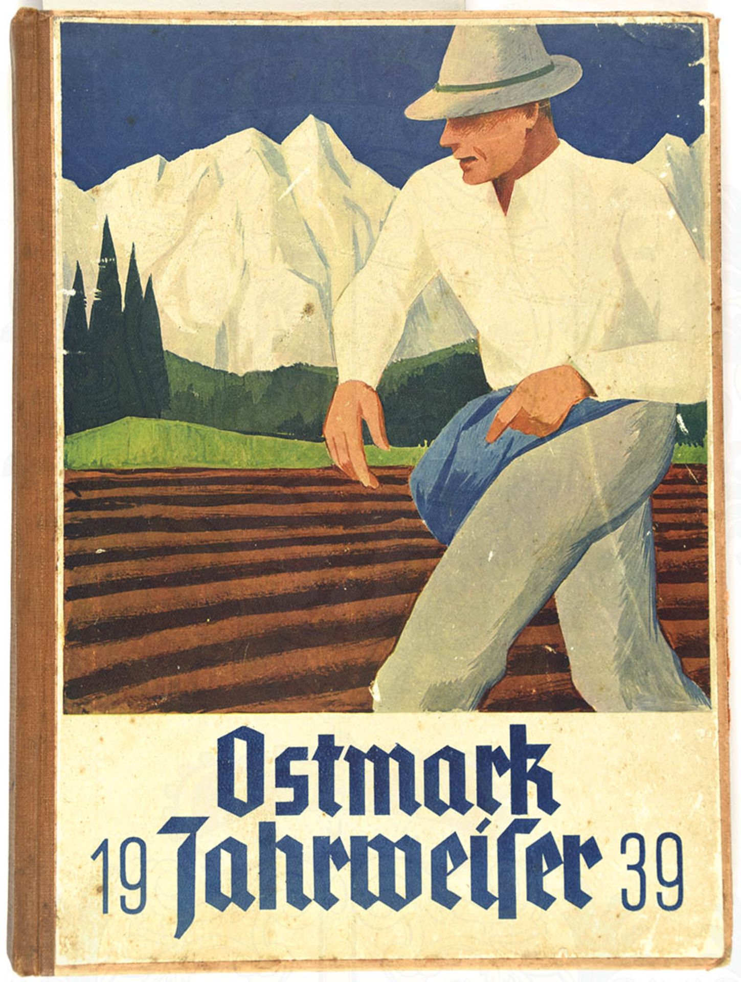 OSTMARK-JAHRWEISER FÜR DAS JAHR 1939, 1. Jg., Graz/Wien/Lpz. 1938, zahlr. Fotos, 238 S., Hln. m.