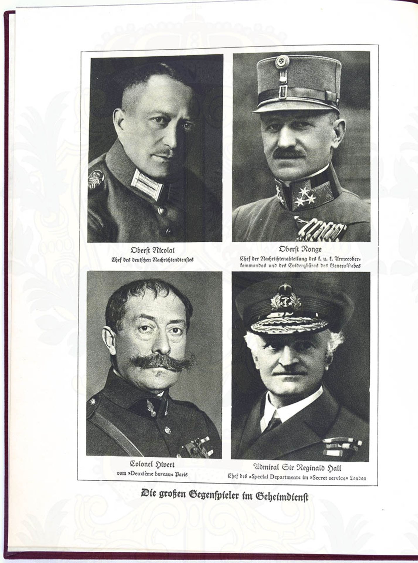 KÄMPFER AN VERGESSENEN FRONTEN, Kolonialkrieg, Seekrieg, Luftkrieg, Spionage, v. W. Foerster, - Bild 2 aus 2