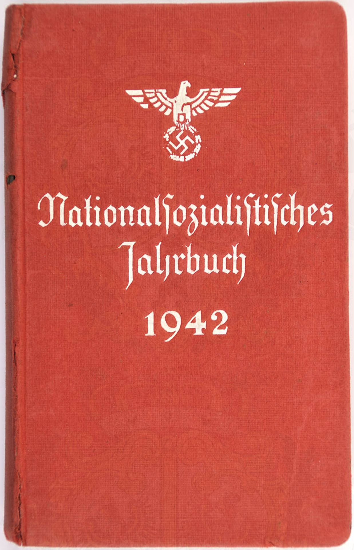 NATIONALSOZIALISTISCHES JAHRBUCH 1942, Zentralverlag der NSDAP München, 504 S., Abb., Ehrentafel,