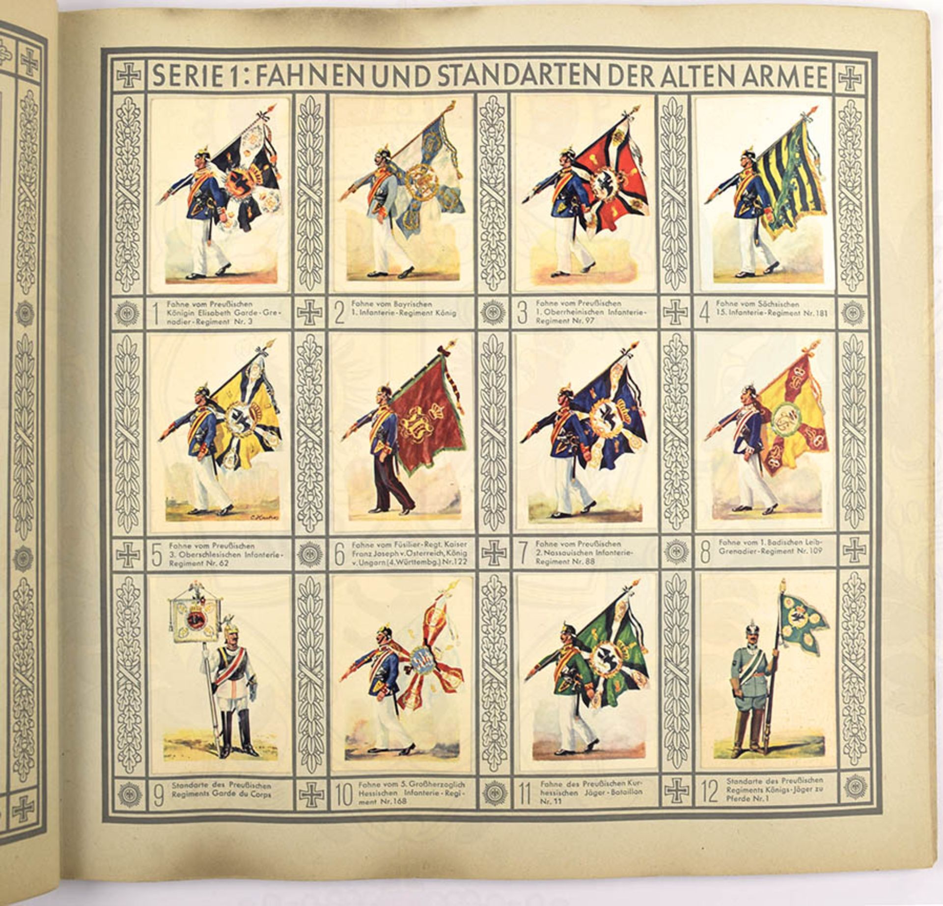 2 TITEL: "Geschichten vom Alten Fritz", Garbaty 1933, 250 farbige Bilder; "Uniformen der alten - Bild 2 aus 3