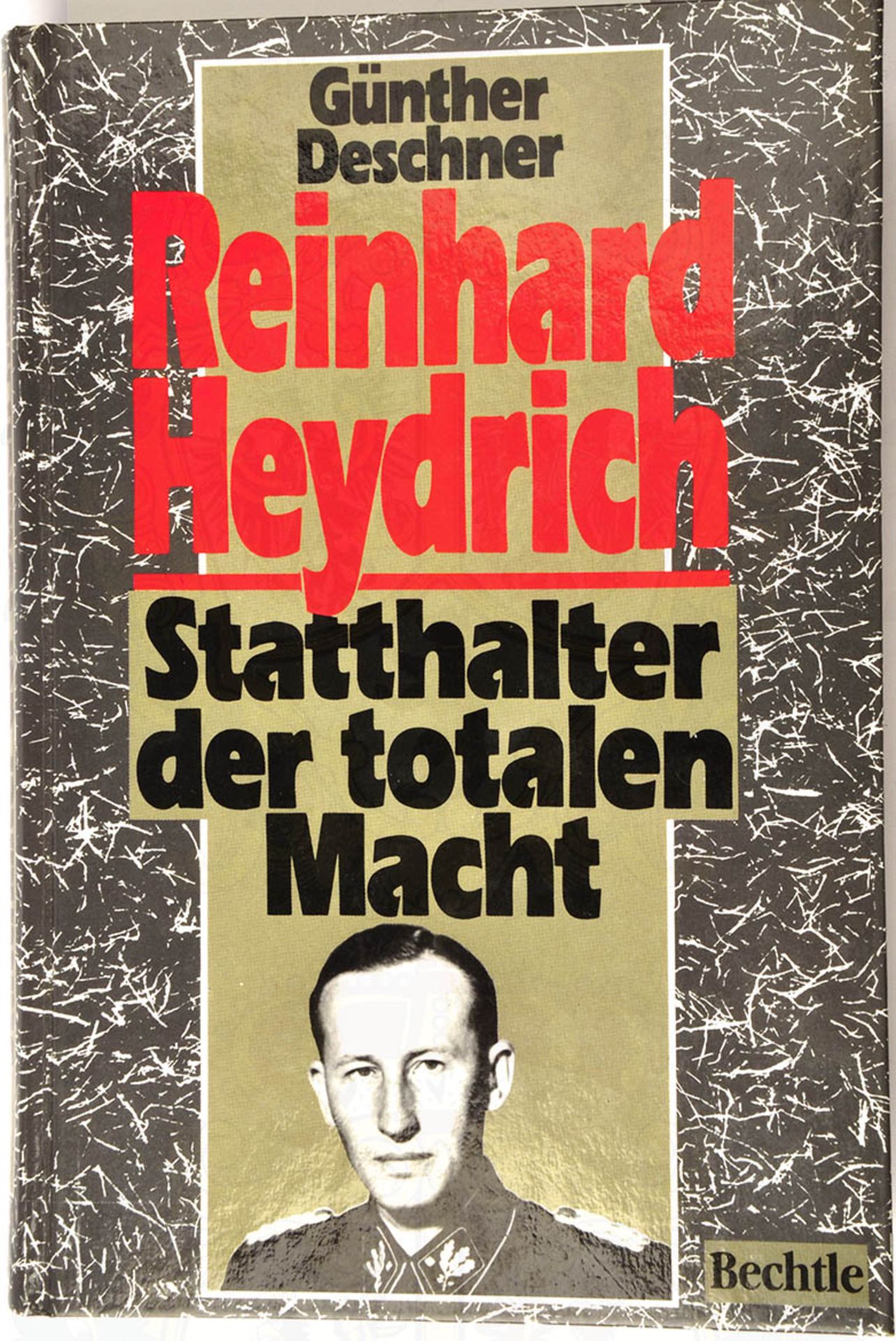 PORTRAIT REINHARD HEYDRICH, Öl auf Leinwand, abstrakte Simultandarstellung in tls. - Bild 3 aus 4