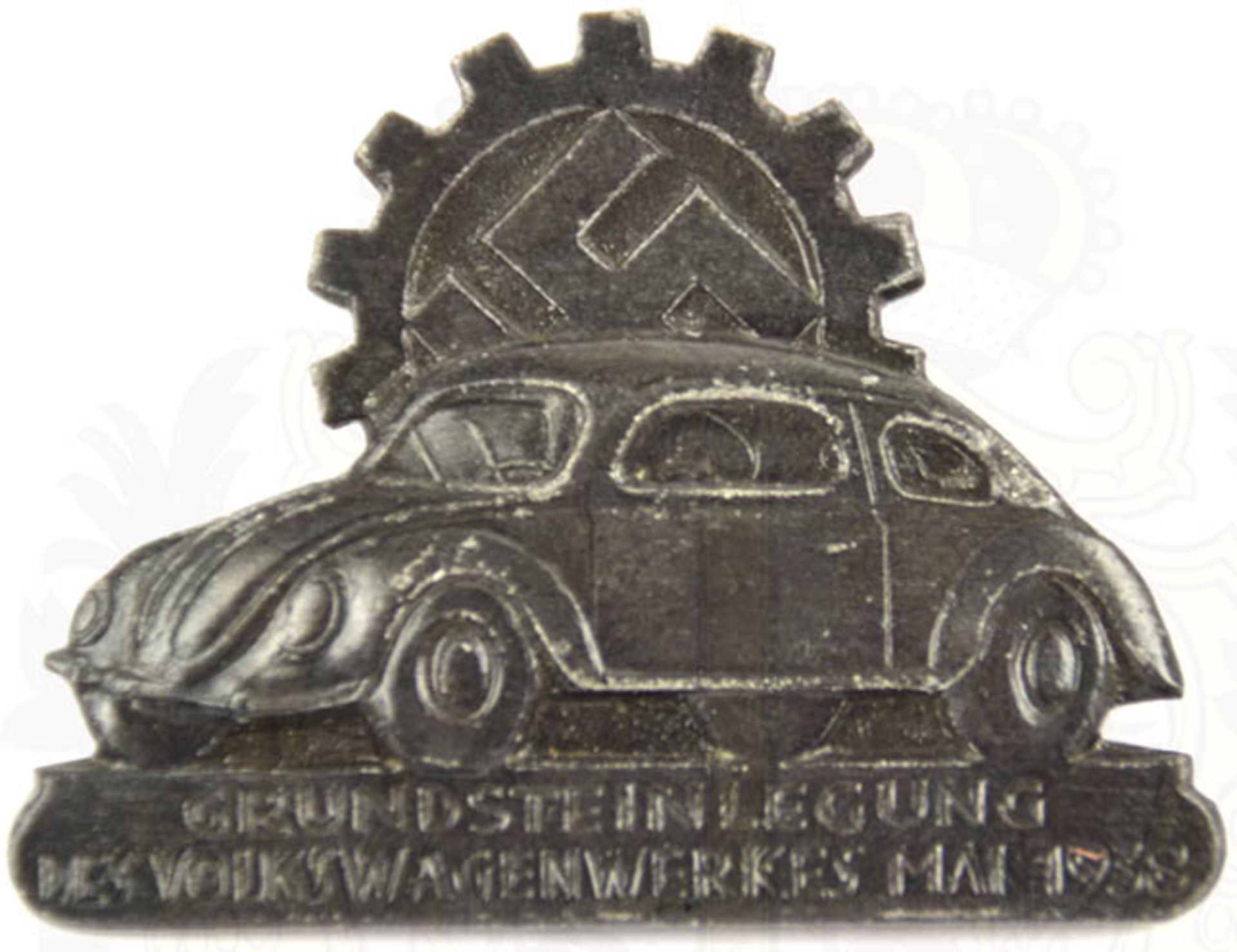 GRUNDSTEINLEGUNG DES VOLKSWAGENWERKES MAI 1938, Kunststoff/lackiert