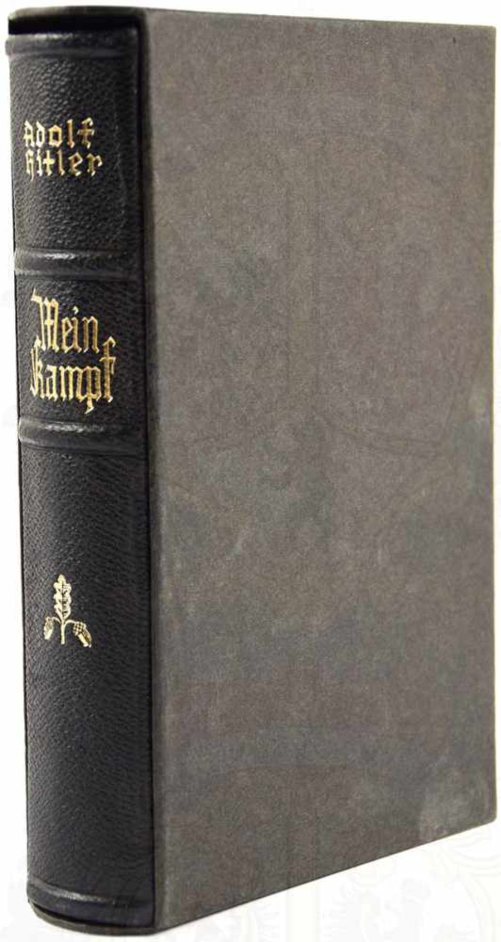 MEIN KAMPF, Adolf Hitler, Hochzeitsausgabe, Eher Verlag, 1938, Porträtbild, 781 S., goldgepr.