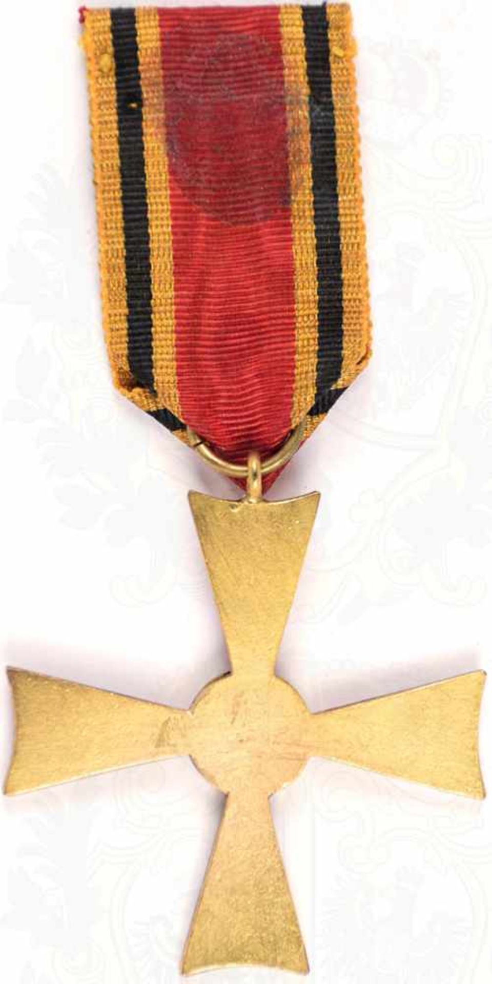 BUNDESVERDIENSTKREUZ AM BAND, Buntmetall/vergld./emailliert, m. aufgelegtem Medaillon, am - Bild 2 aus 2