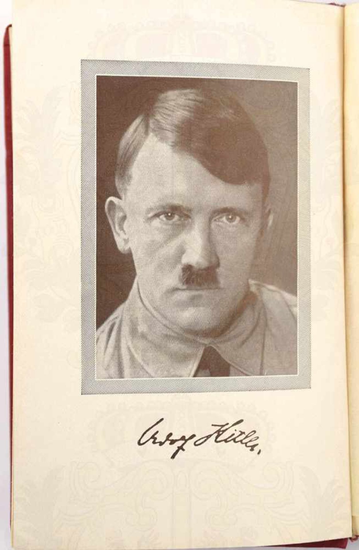 MEIN KAMPF, Dünndruckausgabe, Adolf Hitler, 5. Aufl., Eher-Verlag, München 1940, 781 S., 1 Portrait, - Bild 2 aus 3