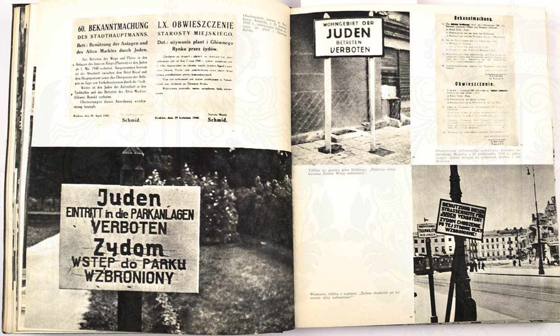 2 TITEL: Bildband „Zydow w Polsce 1939-1945“ (Juden in Polen 1939-1945), in poln. Sprache, - Bild 2 aus 2