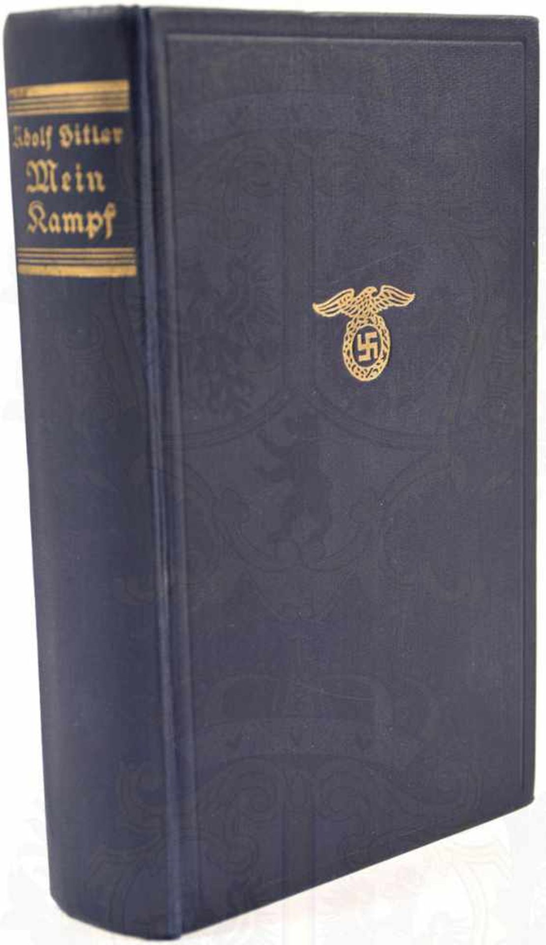 MEIN KAMPF, von Adolf Hitler, Volksausgabe, Zentralverlag der NSDAP, München 1939, 781 S., 1