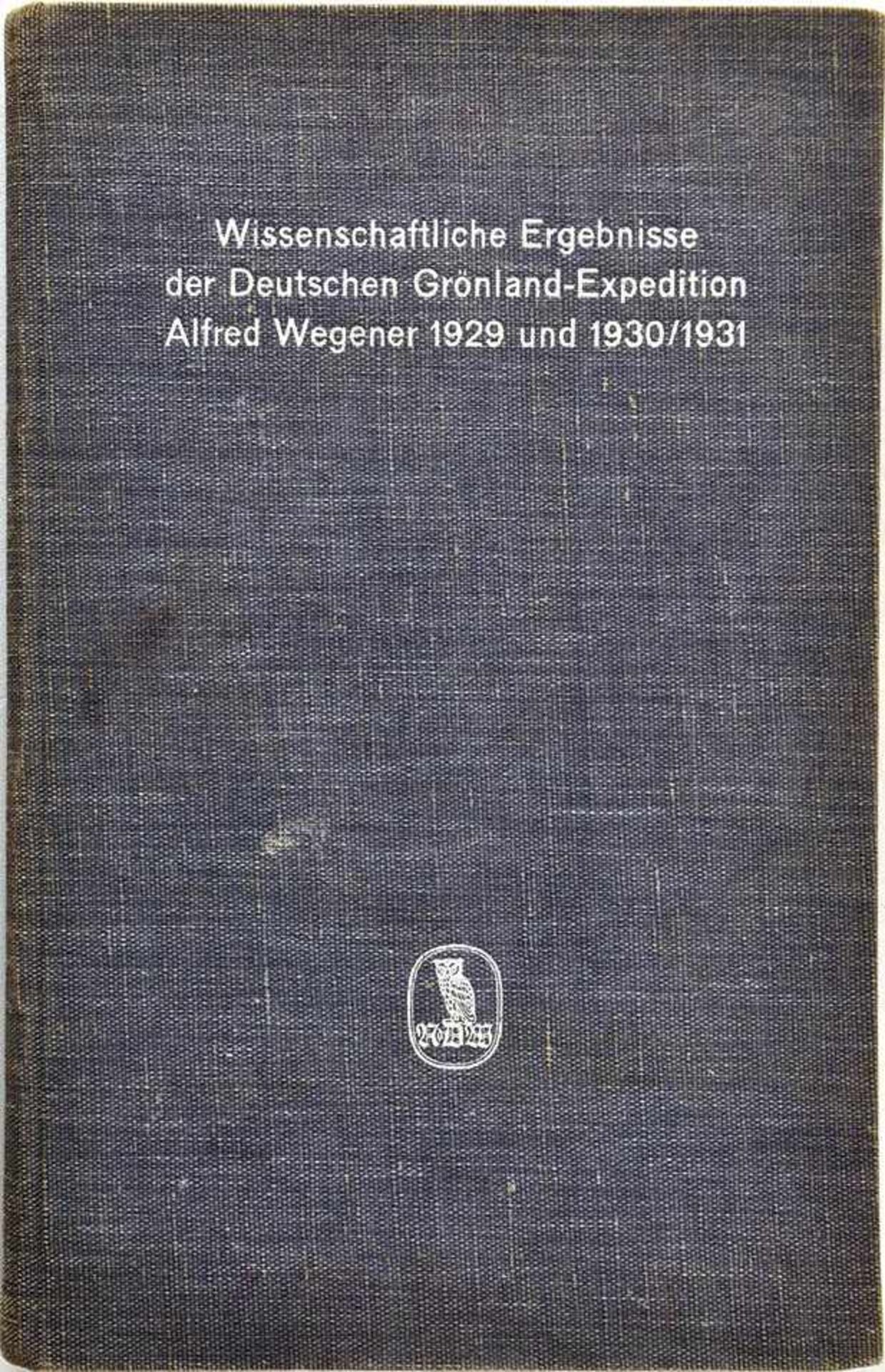 GESCHICHTE DER EXPEDITION, Bd. 1. d. Reihe „Wissensch. Ergebnisse d. Dt. Grönland-Expedition