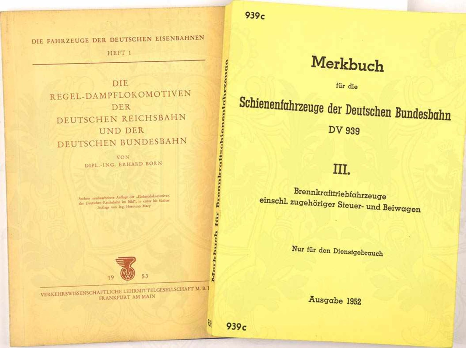 3 TITEL EISENBAHN, „125 Jahre Main-Neckar-Eisenbahn 1846-1971“, Darmstadt 1971, zahlr. Fotos u.