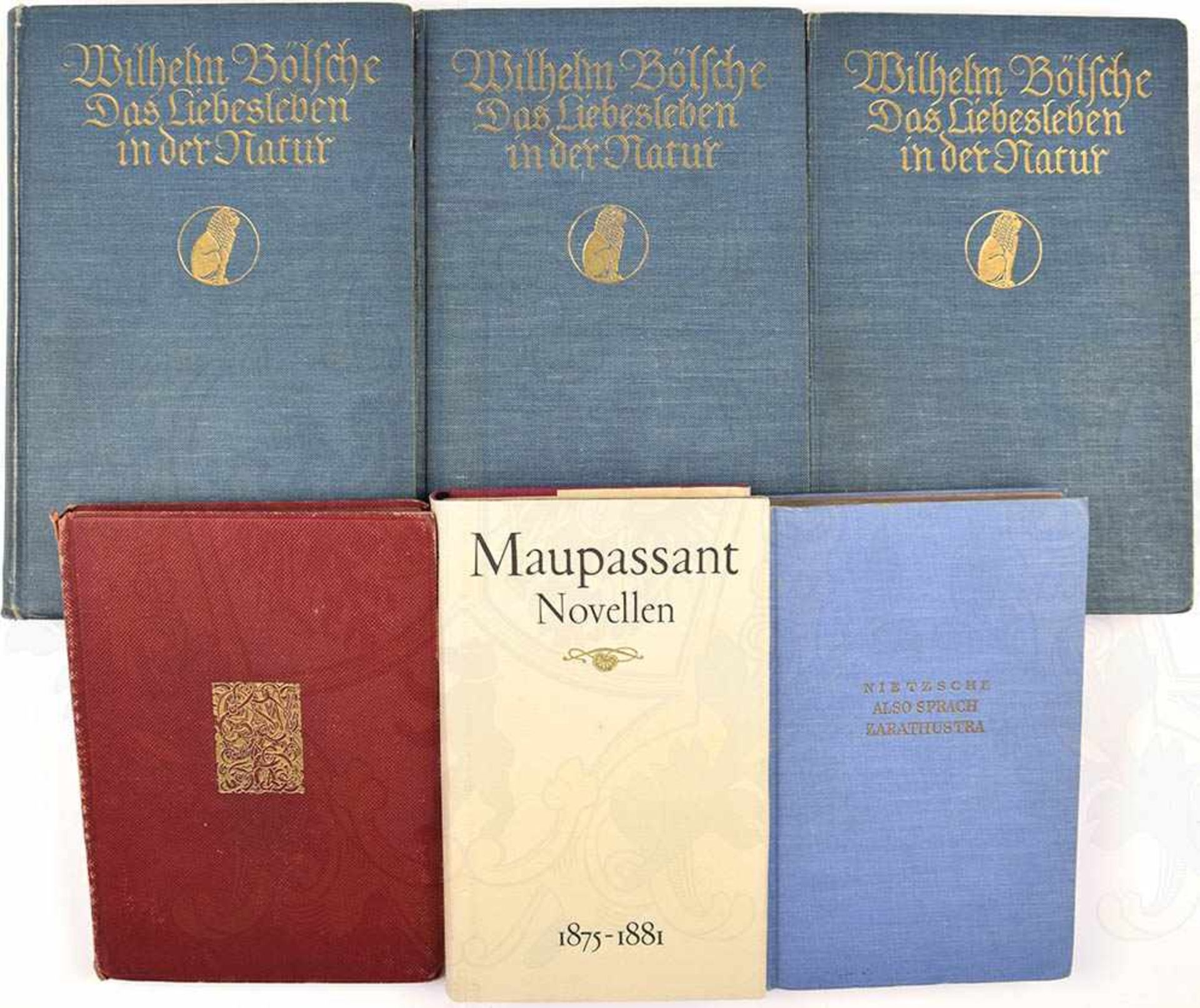 6 TITEL, „Also sprach Zarathustra“, Friedrich Nietzsche; „Weisheiten“, Oscar Wilde; „Das Liebesleben