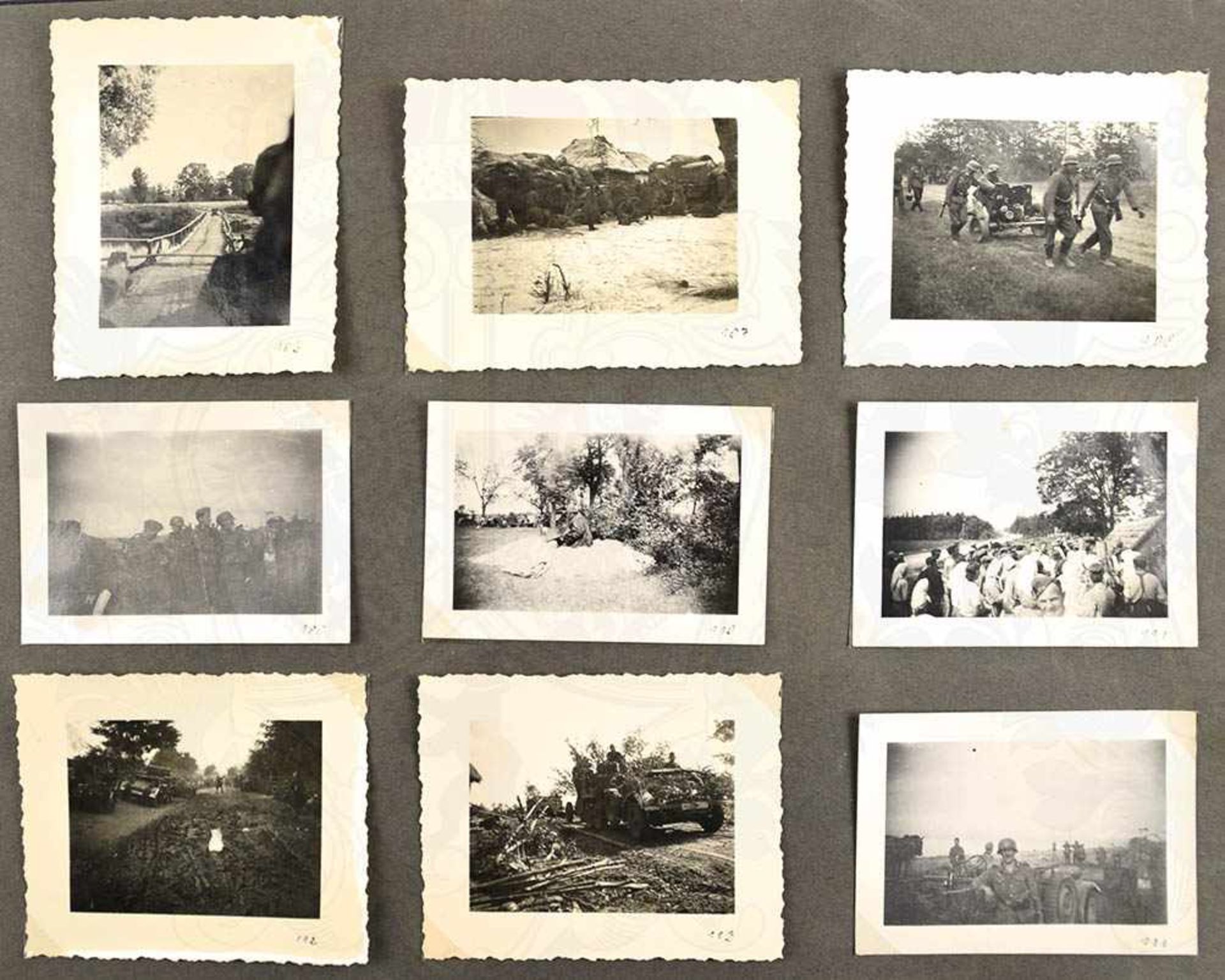 FOTOALBUM EINES GEFREITEN des Schützen-Ers.-Bataillons 10 u. e. Panzerjäger-Abt., 1939-1942, mit 267 - Bild 5 aus 9