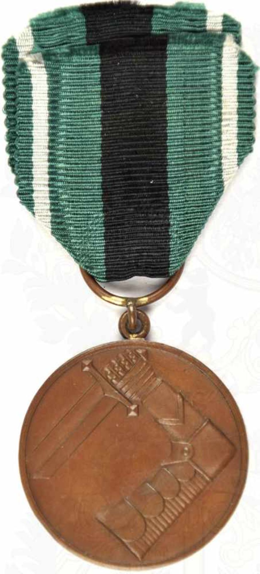 VERDIENSTMEDAILLE DER SICHERHEITSKRÄFTE, Bronze, a. Bd.