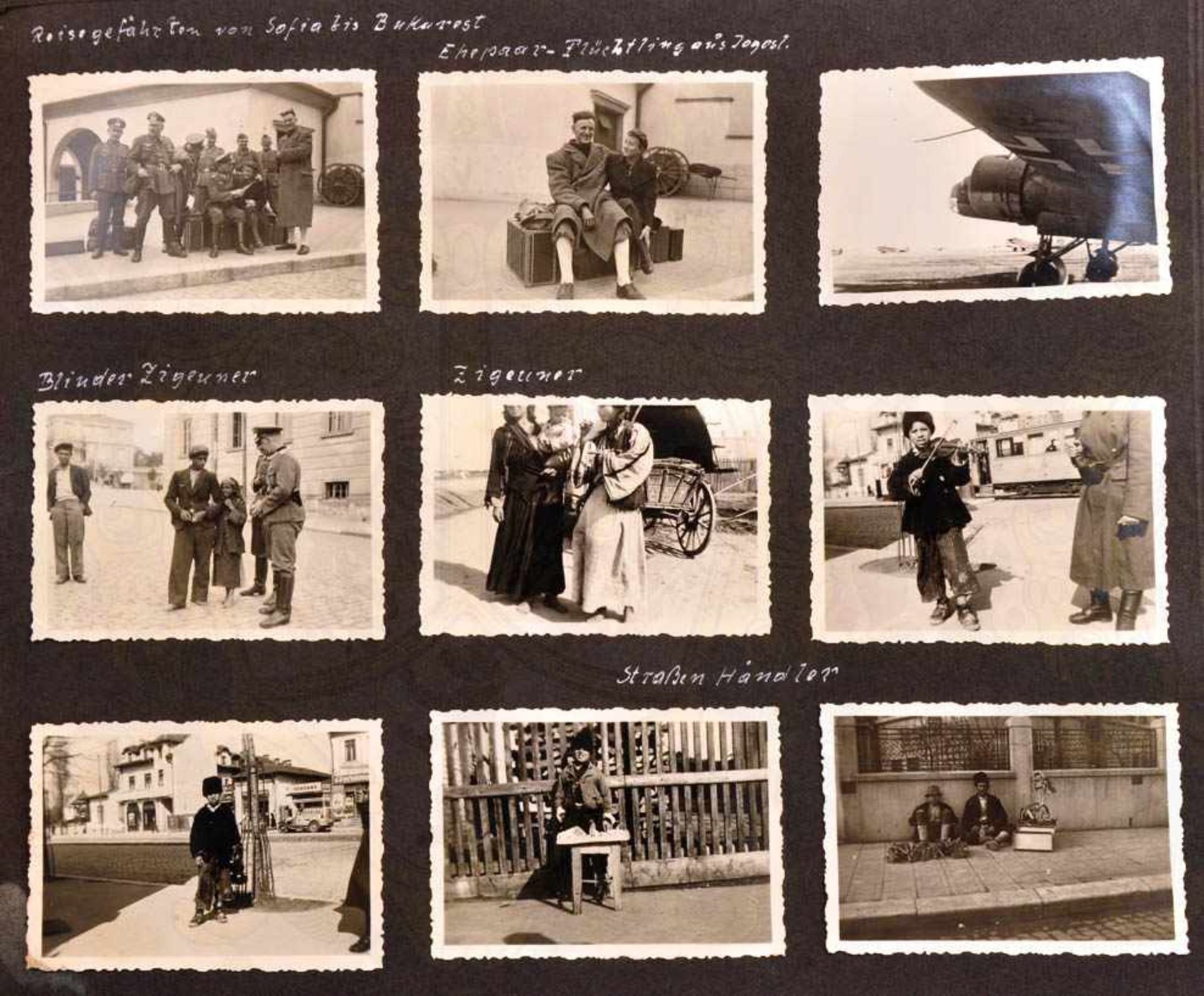 FOTOALBUM EINES VERWALTUNGSSEKRETÄRS, beim Luftflotten-Kdo. 4, ca. 400 Aufnahmen, u. a. Besuch - Bild 11 aus 15