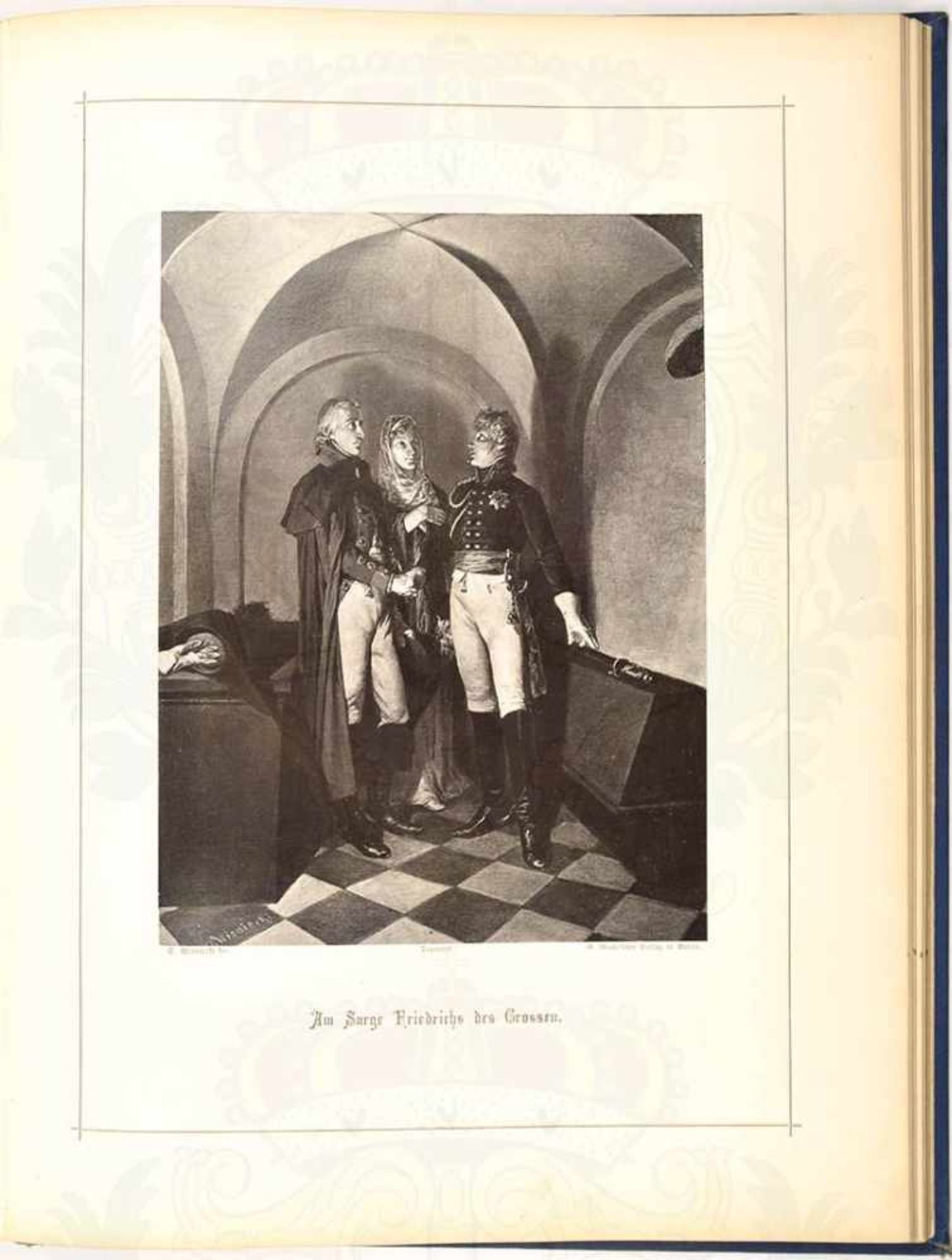 DAS BUCH VON DER KÖNIGIN LUISE, Georg Horn, Grotsche Verlagsbuchhandlung, Berlin 1883, Großformat, - Bild 2 aus 2