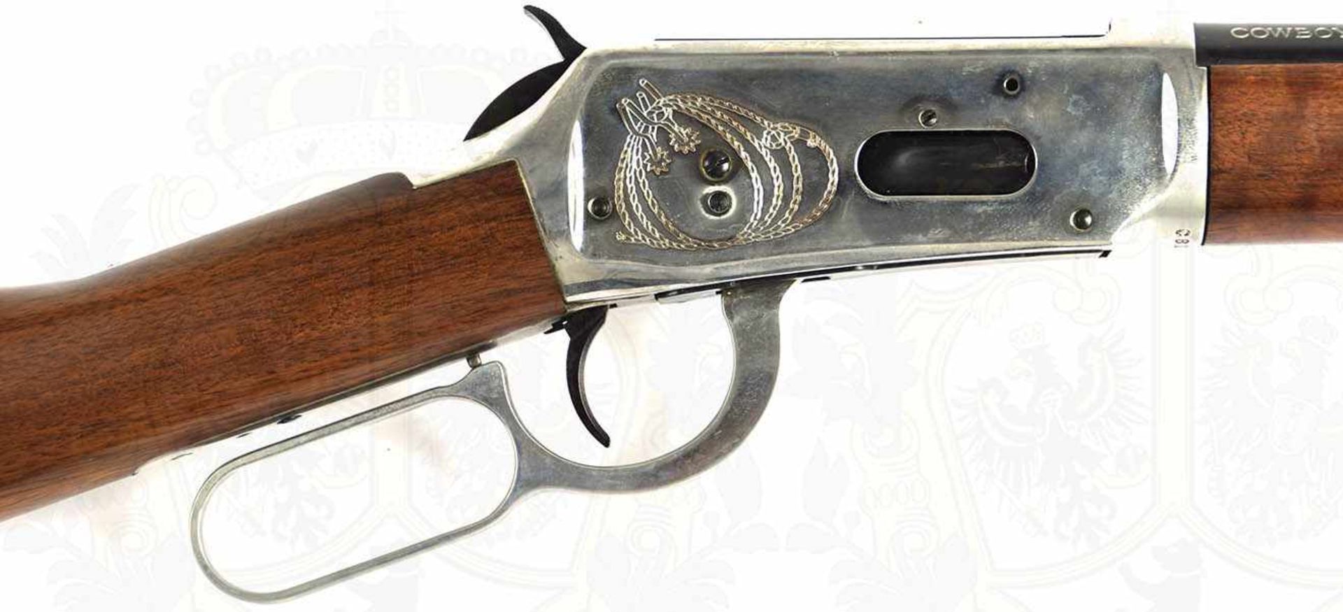 WINCHESTER 1894 COWBOY COMMEMORATIVE, Kal. .30-30 Win., Herst. „Winchester Made in New Haven Conn. - Bild 25 aus 27