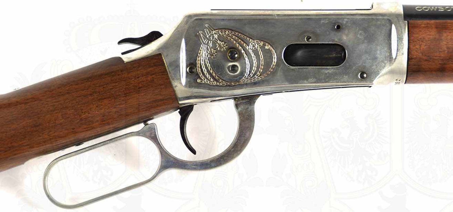 WINCHESTER 1894 COWBOY COMMEMORATIVE, Kal. .30-30 Win., Herst. „Winchester Made in New Haven Conn. - Bild 24 aus 27