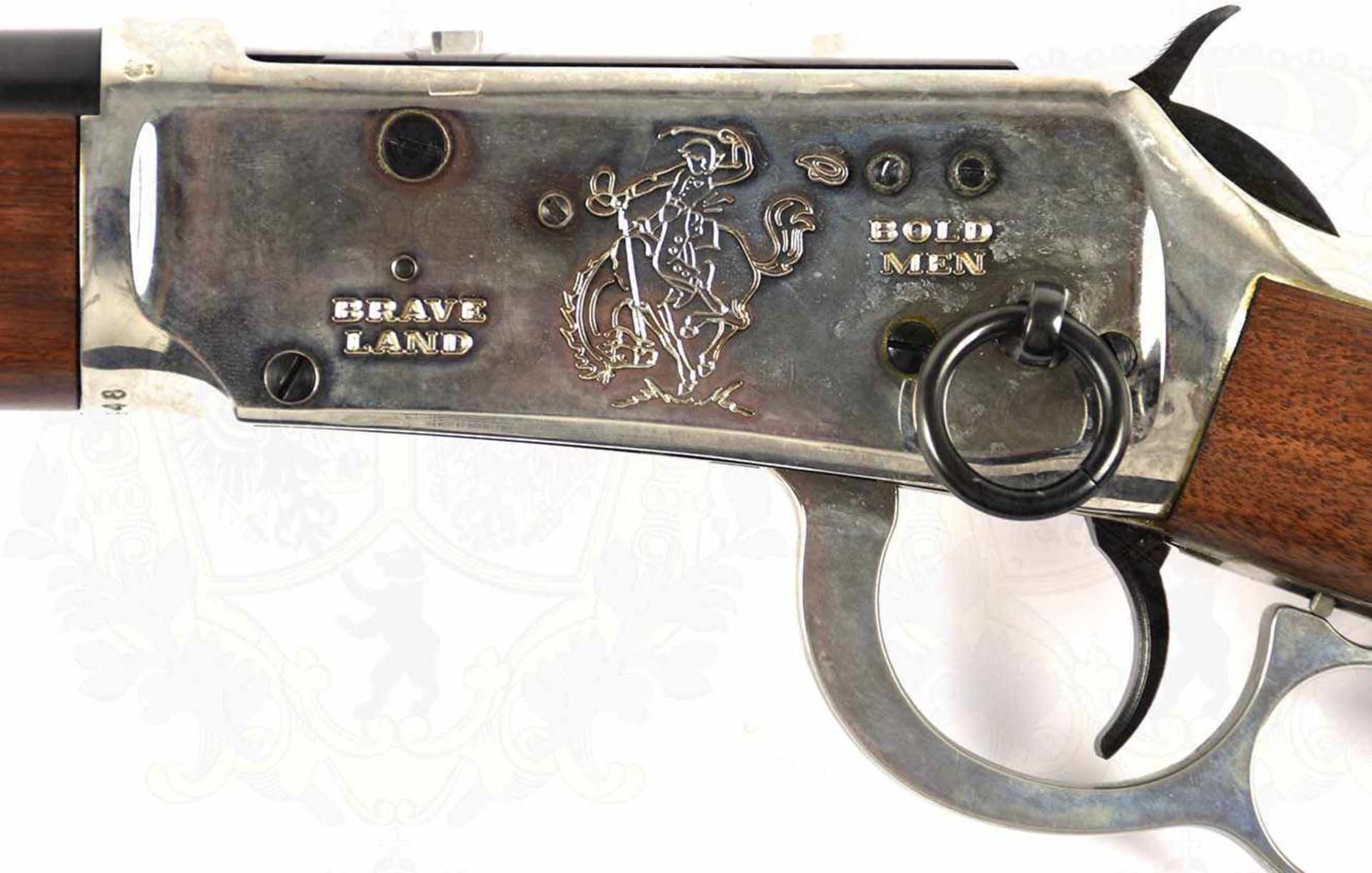 WINCHESTER 1894 COWBOY COMMEMORATIVE, Kal. .30-30 Win., Herst. „Winchester Made in New Haven Conn. - Bild 15 aus 27