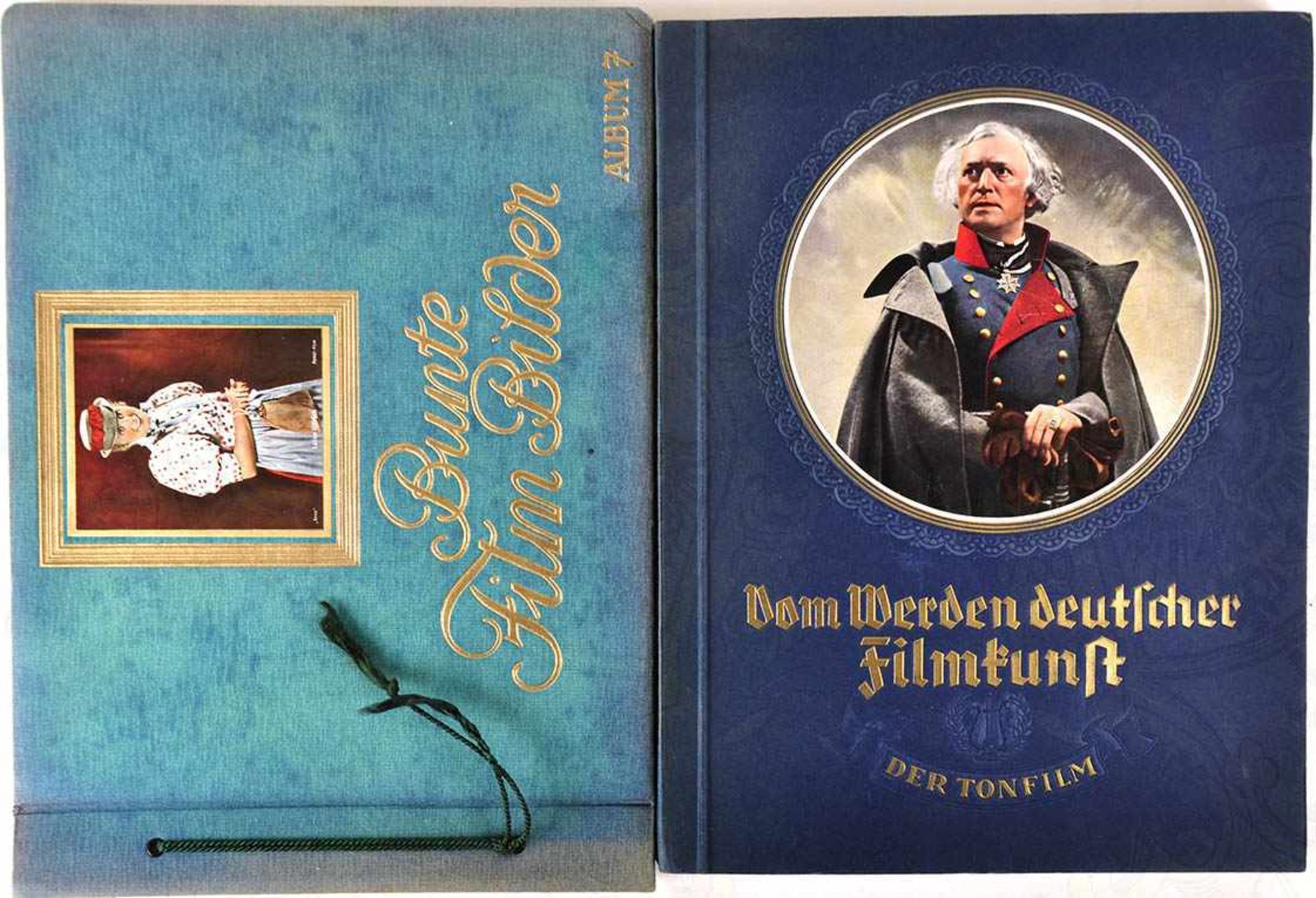 2 TITEL FILM: „Vom Werden deutscher Filmkunst - Der Tonfilm“, 1935; „Bunte Film Bilder“, Album 7,