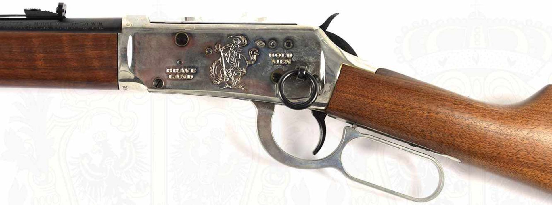 WINCHESTER 1894 COWBOY COMMEMORATIVE, Kal. .30-30 Win., Herst. „Winchester Made in New Haven Conn. - Bild 14 aus 27