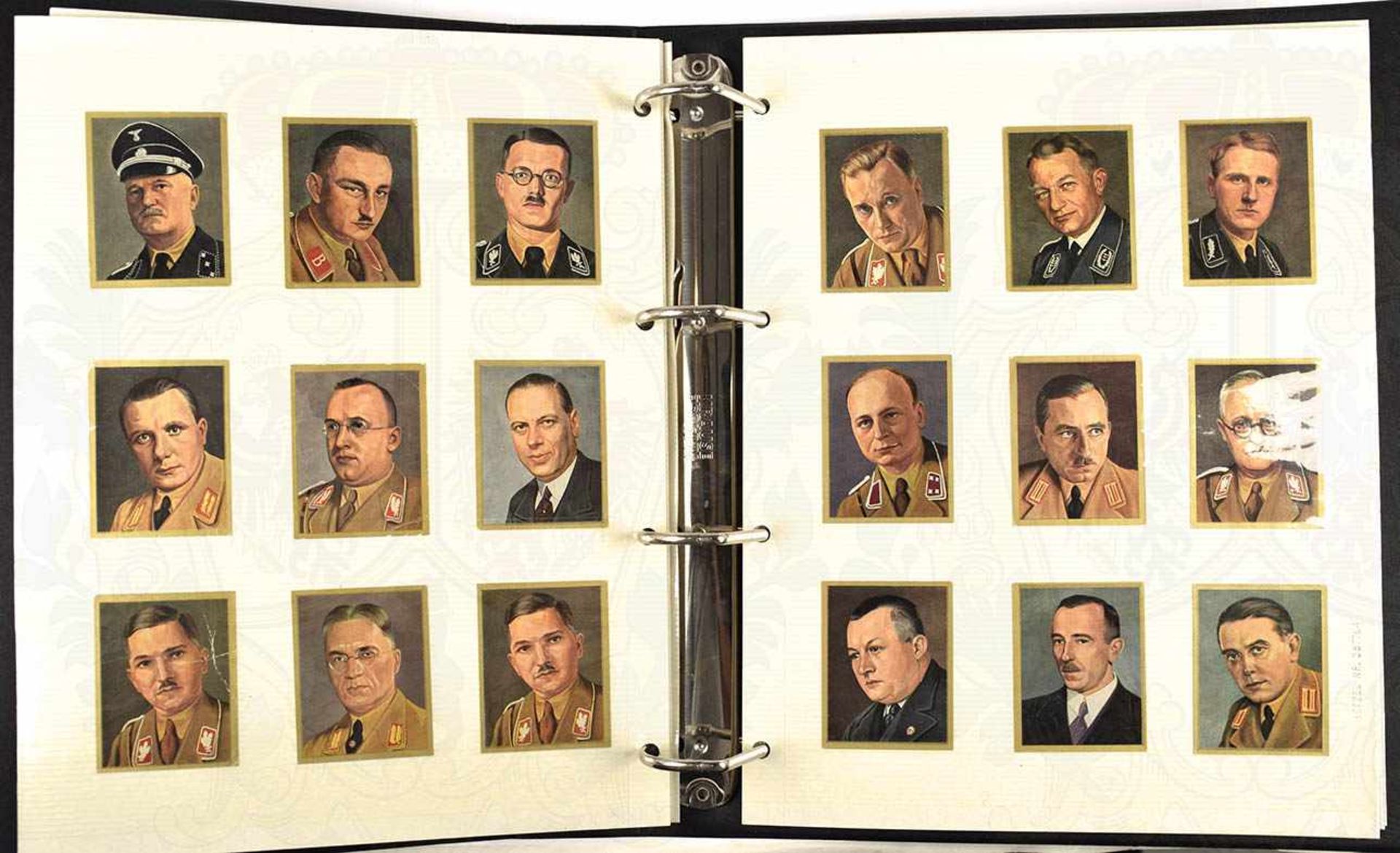 149 EINZELBILDER, meist „Wer führt das 3. Reich“, tls. „Männer im 3. Reich“, Brinkmann 1934, im - Image 2 of 2