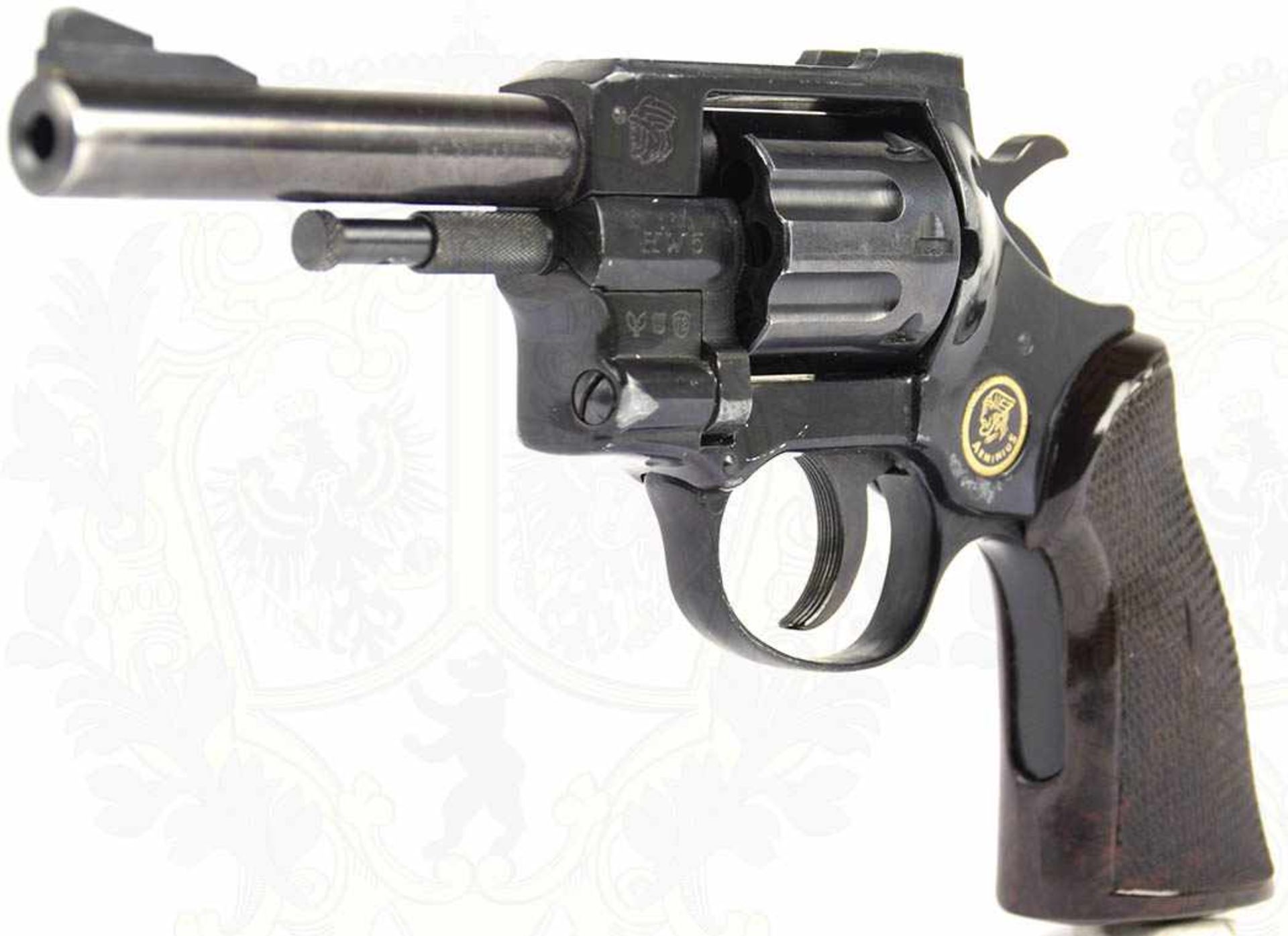 REVOLVER ARMINIUS HW 5, Double Action, Kal. 22 Magnum, Dt. Herst. „H. Weihrauch Mellrichstadt“,