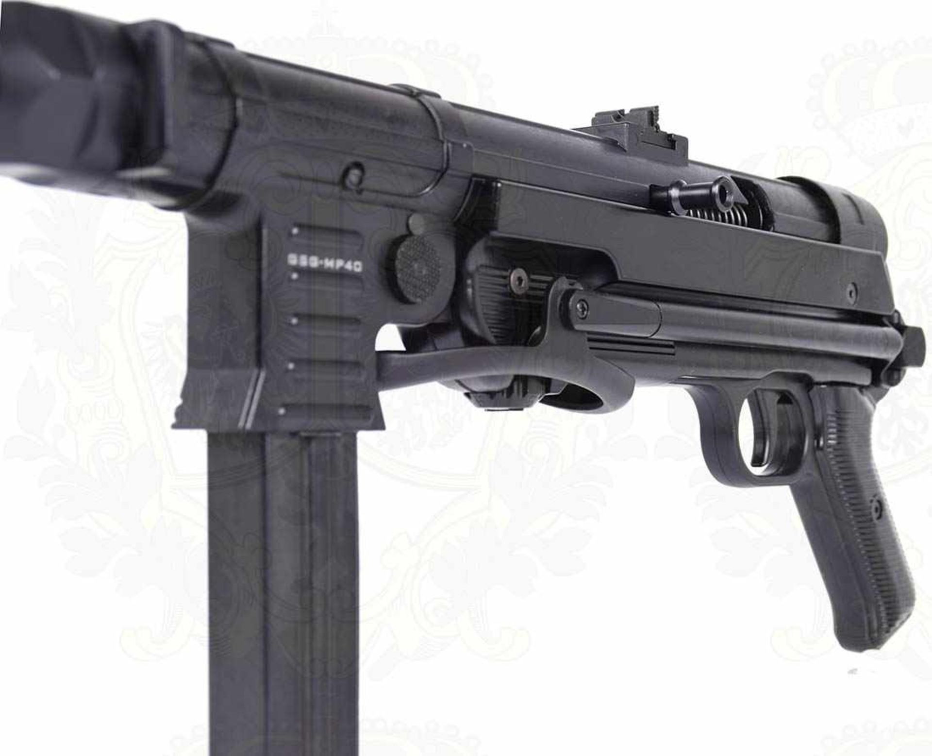 SELBSLADEBÜCHSE GSG MP 40, Kaliber 9x19mm, Hersteller GSG Made in Germany, Serien-Nr. A 761976, - Image 9 of 12