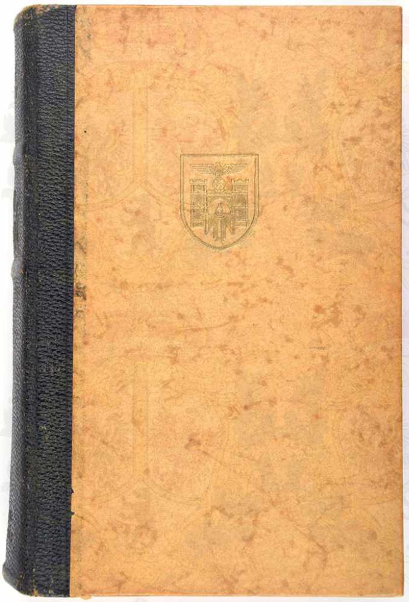 MEIN KAMPF, Adolf Hitler, Hochzeitsausgabe d. Stadt München, Eher-V. 1939, 1 Portrait, 781 S., die