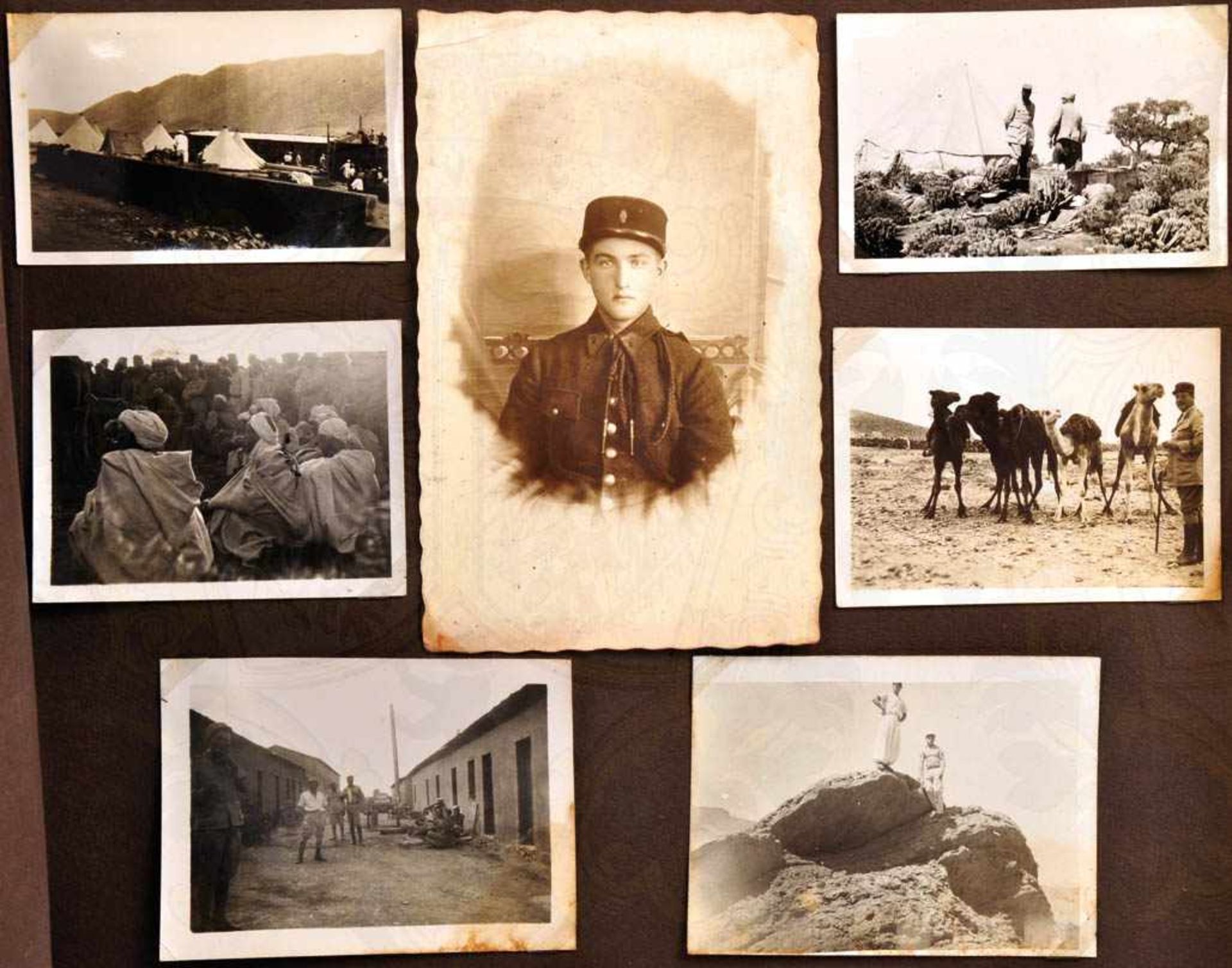 FOTOALBUM EINES FREMDENLEGIONÄRS, verm. deutscher Abstammung, stationiert in Ouarzazate (Marokko), - Bild 4 aus 4