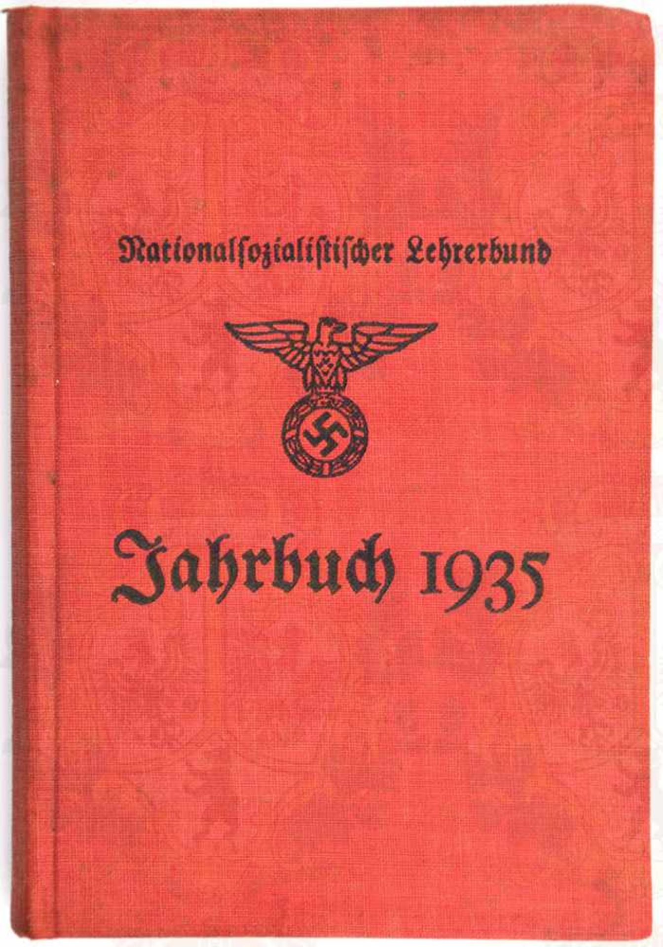 JAHRBUCH 1935 NATIONALSOZIALISTISCHER LEHRERBUND, München 1934, 372 S., mehrere Abb., ungebraucht,