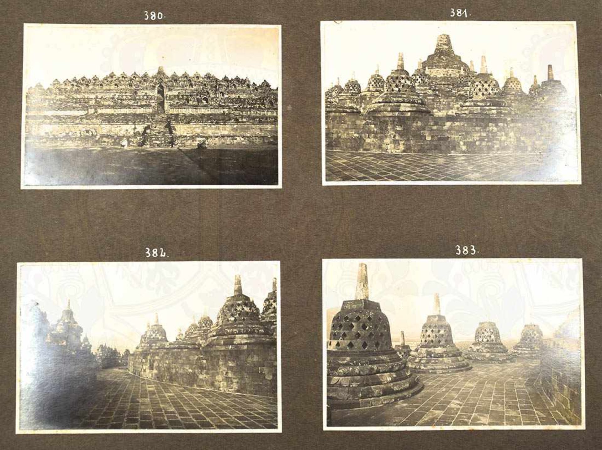 2 FOTOALBEN EINER SCHIFFSREISE NACH JAVA, an Bord des NDL-Dampfers Derfflinger, ca. 1925/26, ca. 400 - Bild 7 aus 7