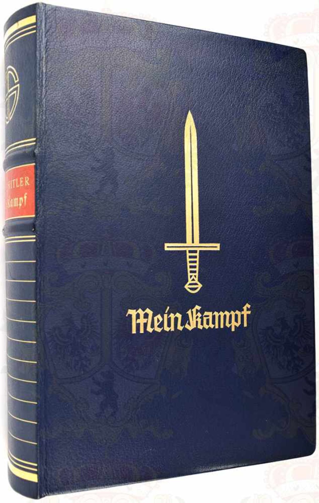 MEIN KAMPF, Adolf Hitler, Jubiläums-Ausgabe z. 50. Geburtstag, Eher-V. 1939, 1 Portrait, 705 S. u.