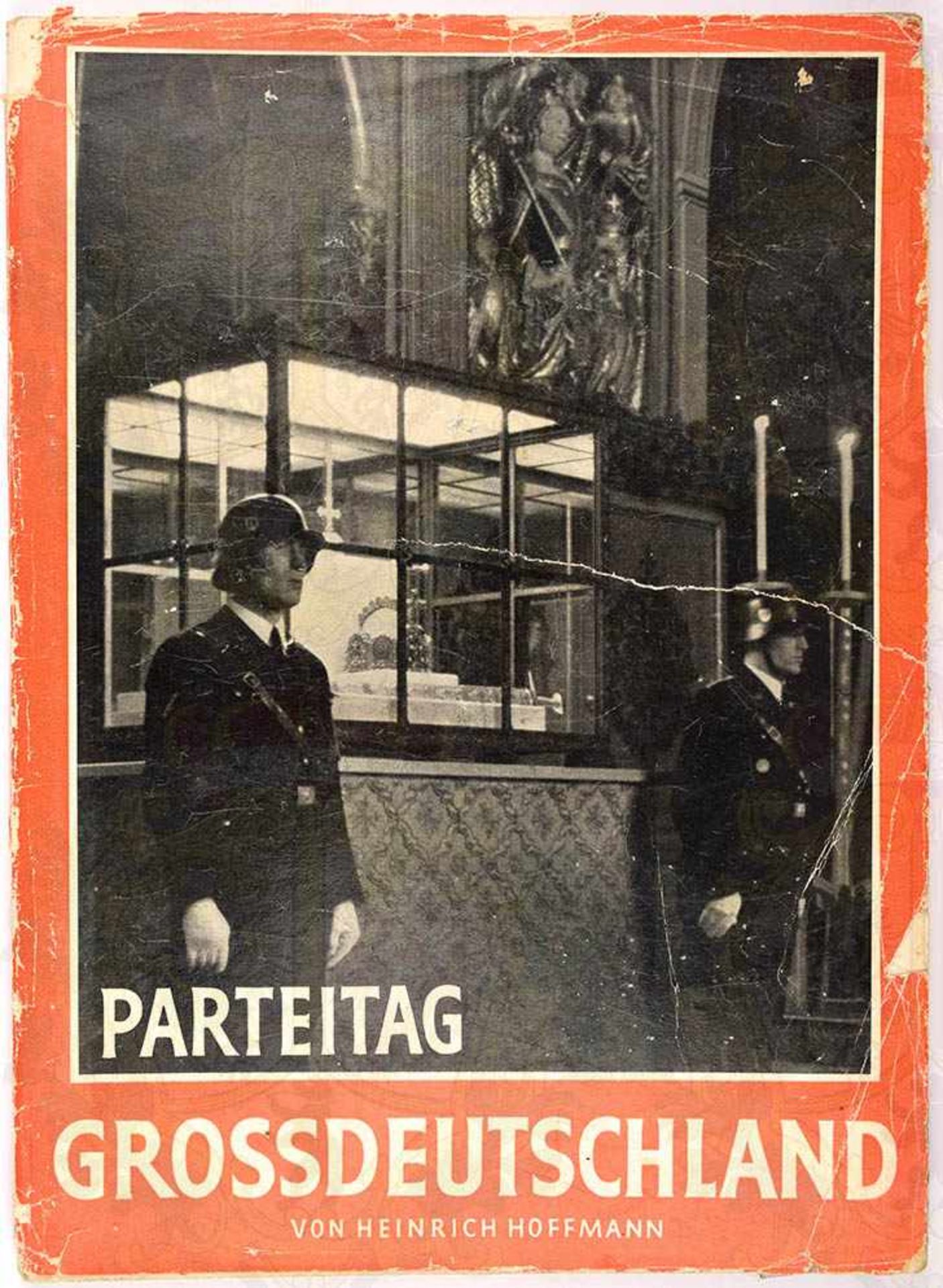 PARTEITAG GROßDEUTSCHLAND, „79 Bilddokumente v. RPT Nürnberg 1938“, Hoffmann-Fotoband 1938, 64 S.,