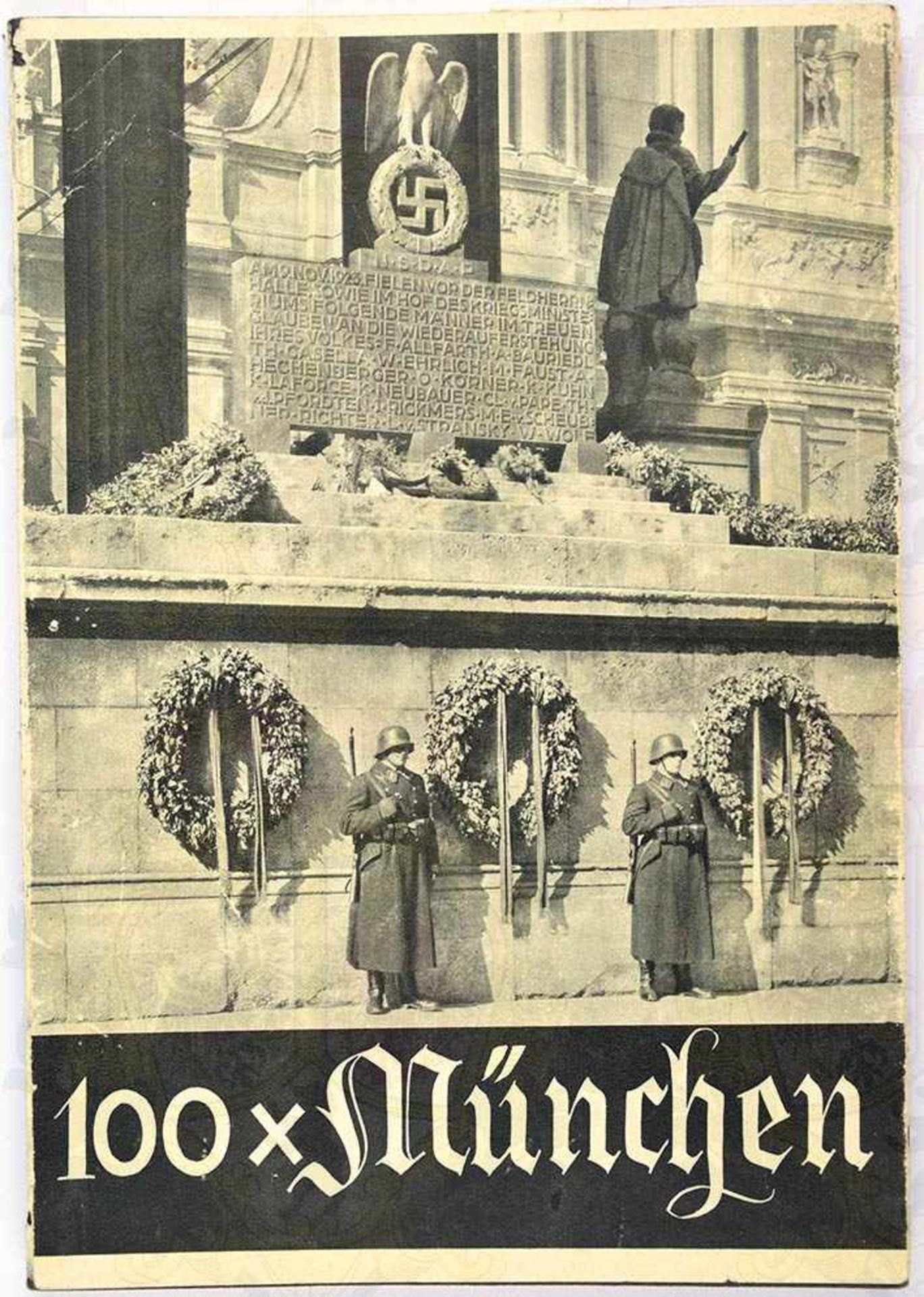 100XMÜNCHEN, L. Preiss, Fotoband im Hoffmann-Stil, Bln. um 1935, 106 S., kart., SU