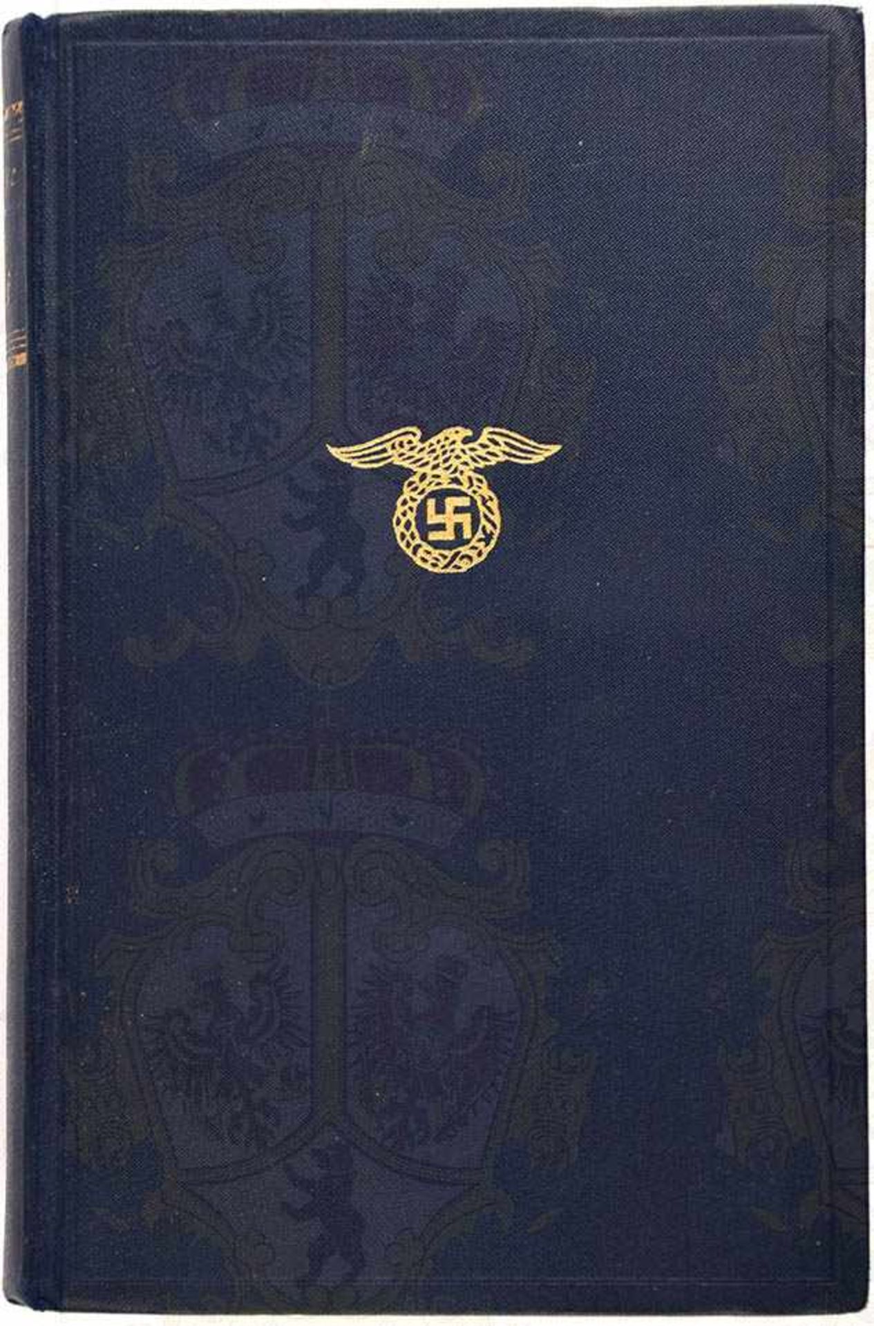 MEIN KAMPF, Adolf Hitler, Volksausgabe, Eher-Verlag, 102. Tsd., München 1934, 781 S., 1