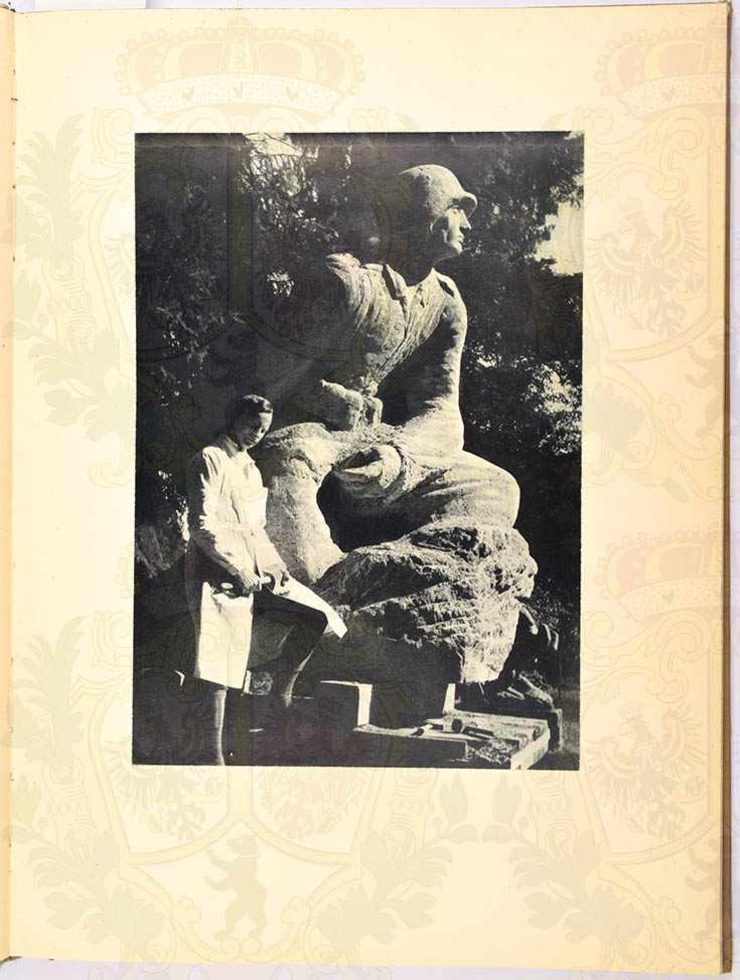 FRITZ VON GRAEVENITZ, „Werden und Werk“, Text- u. Bildband, Stuttgart 1939, 30 S., Foto des