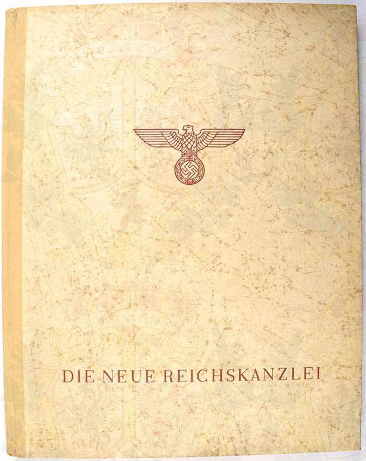 DIE NEUE REICHSKANZLEI, Albert Speer, 2. Aufl., Eher-V. um 1941, zahlr., tls. farb. Fotos, gef.