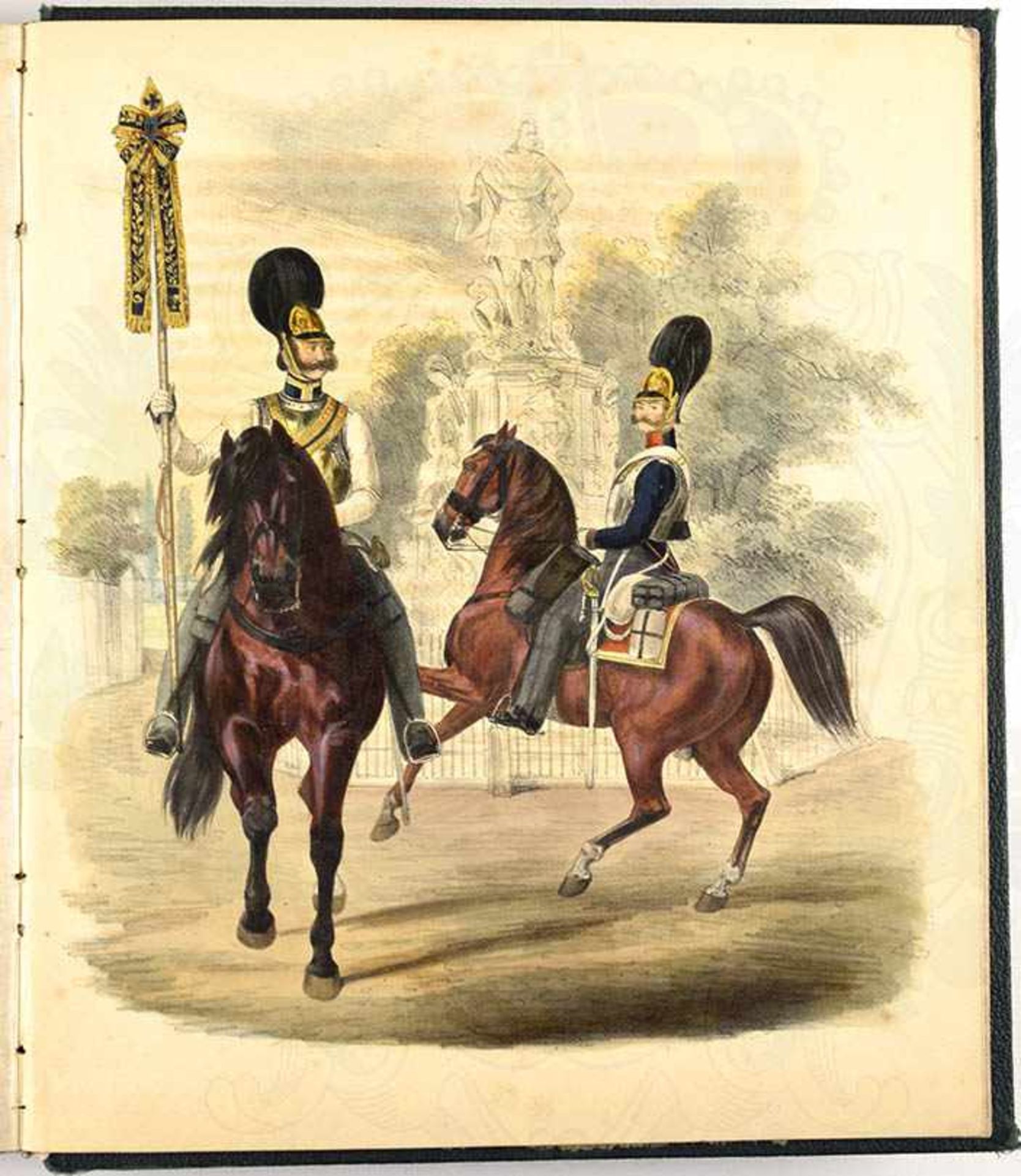 KÖNIGLICH PREUßISCHES 6. KÜRASSIER-REGIMENT, „genannt Kaiser von Rußland“, (1691-1842), Major Digeon - Bild 2 aus 2