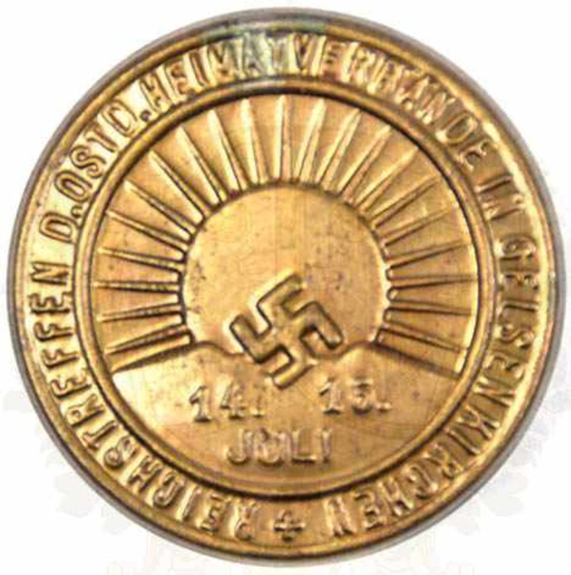 REICHSTREFFEN DER OSTDEUTSCHEN HEIMATVERBÄNDE, in Gelsenkirchen, 14./15. Juli, (vermutlich 1933),