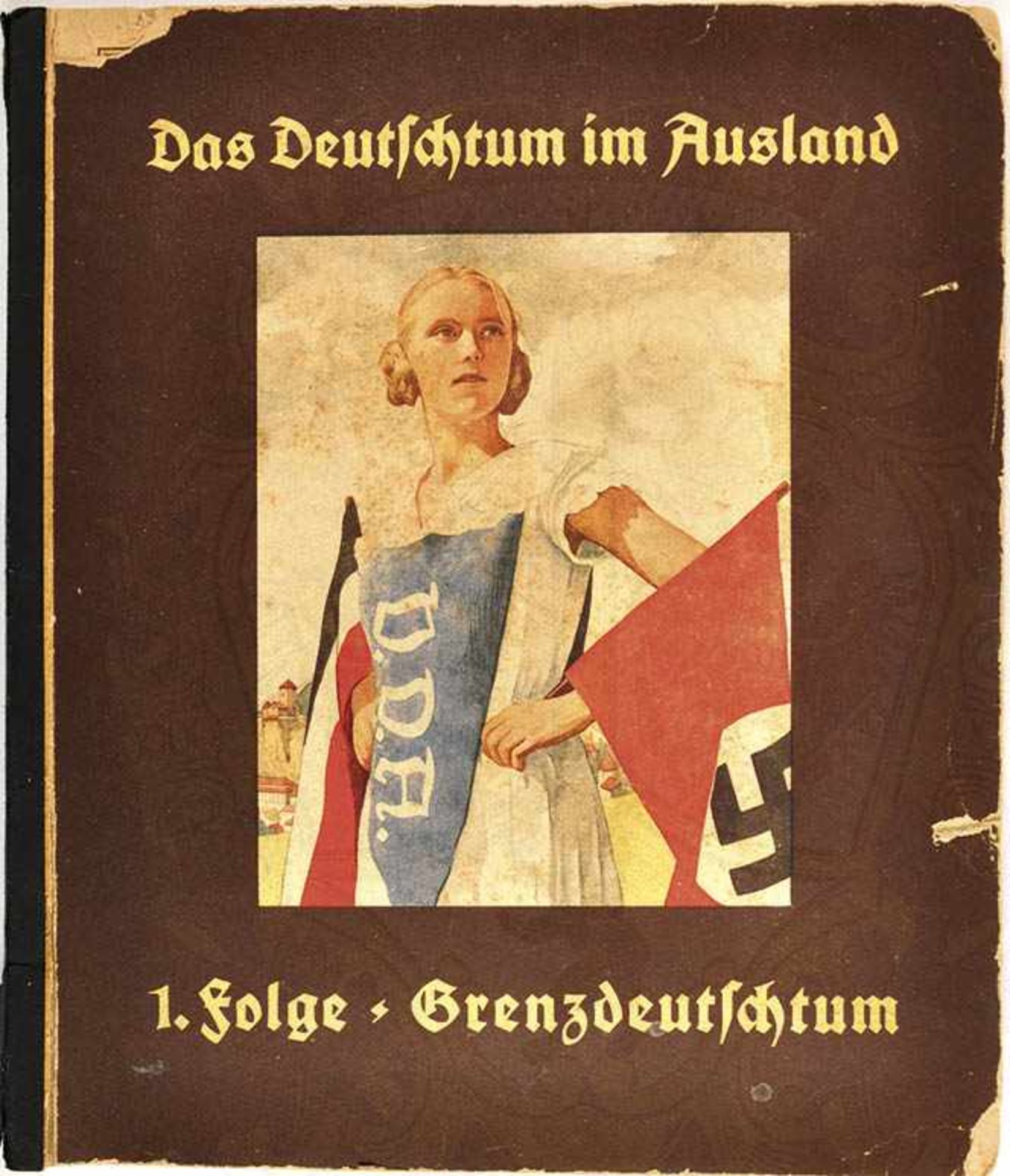 DAS DEUTSCHTUM IM AUSLAND, 1. Folge „Grenzdeutschtum“, Hrsg.: VDA, Hannover, 150 farbige Bilder (