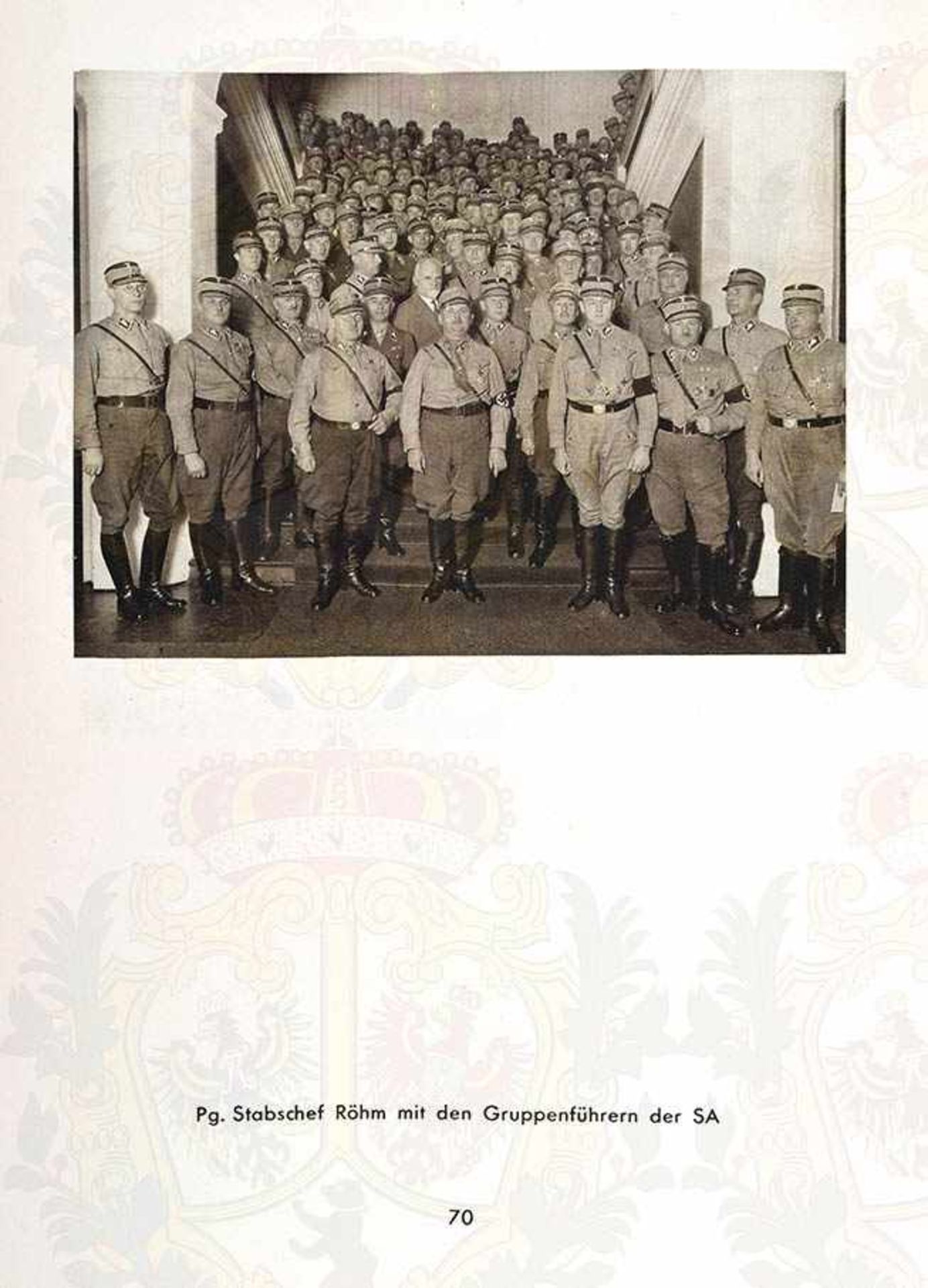 DAS BRAUNE HEER, „Kampf u. Sieg d. SA u. SS“, Hoffmann-Fotoband, 1. Auflage, Bln. 1932, 15 Text- - Bild 5 aus 5