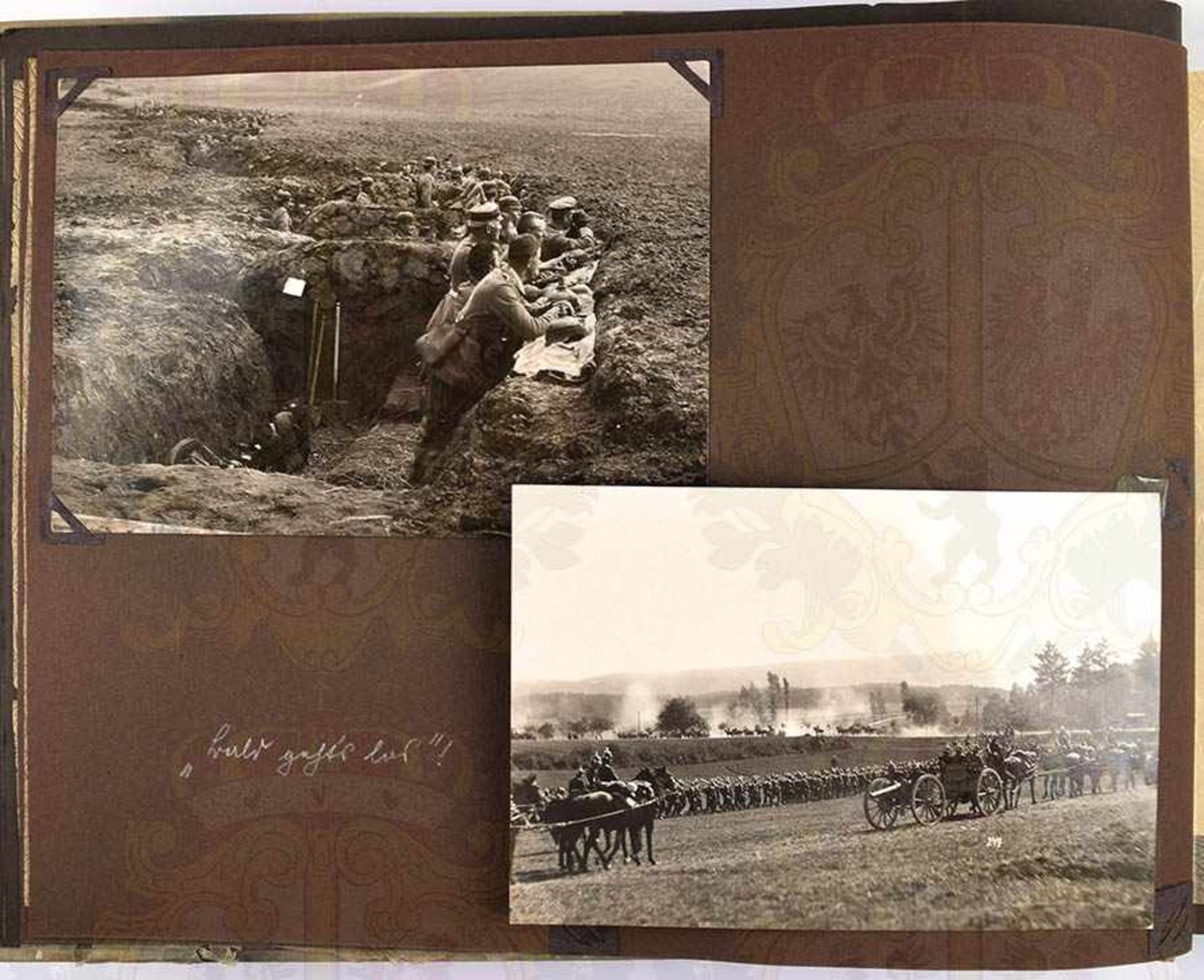 FOTOALBUM EINES FELDWEBELS, v. Schlesisches Pionier-Bataillon Nr. 6, m. 175 Fotos u. AK, dabei 18 - Bild 12 aus 13