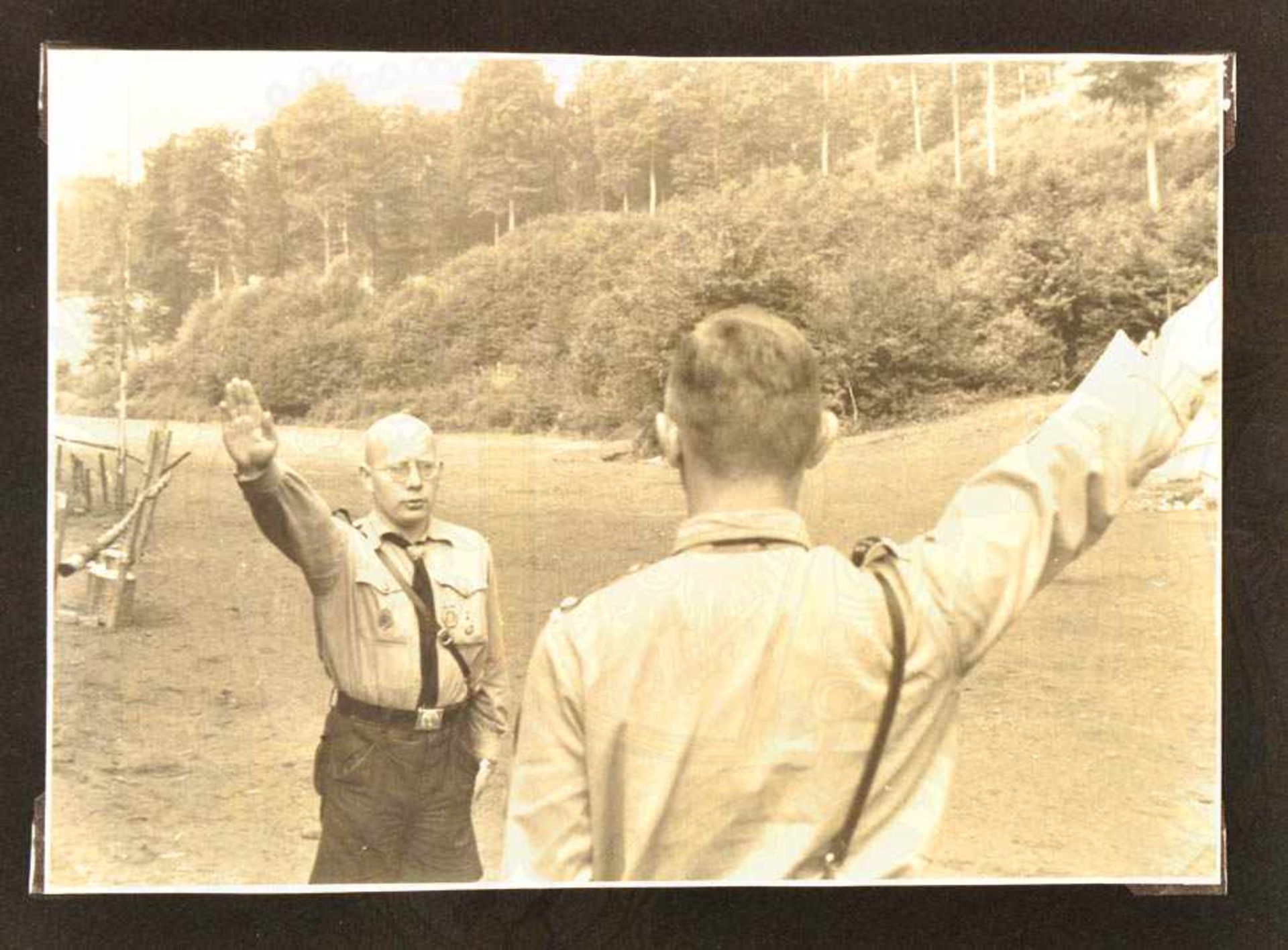 FOTOALBUM, DJ-Zeltlager Rohden/im Schneegrund, 1939, ca. 150 Aufnahmen, Lagerkommandant, HJ-