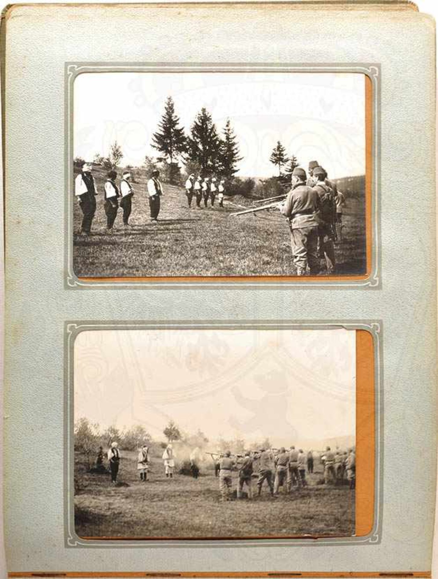 FOTOALBUM ANNEXION BOSNIEN, 128 gesteckten Fotos, tls. A 5, dabei Erzherzog Friedrich v. - Bild 3 aus 4