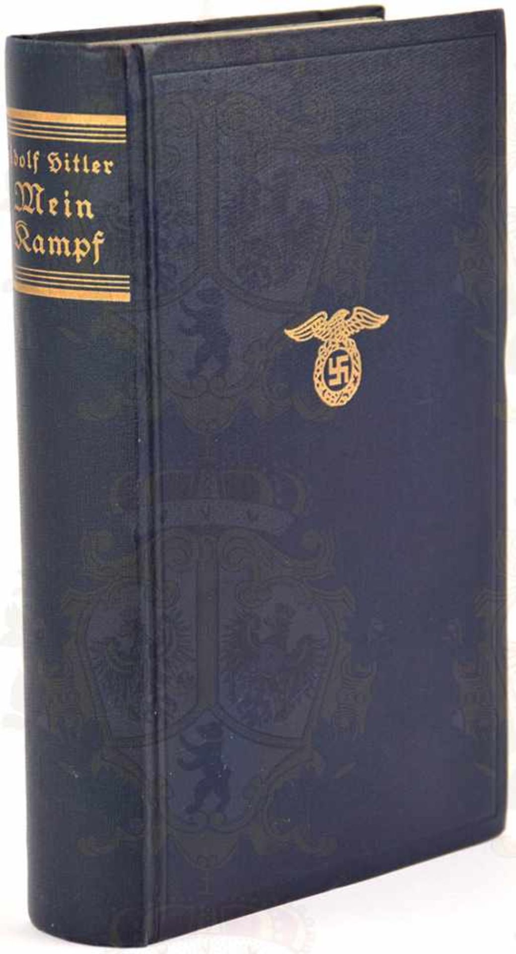 MEIN KAMPF, Adolf Hitler, Volksausgabe, Eher-Verlag, München 1933, 781 S., 1 Porträtbild,
